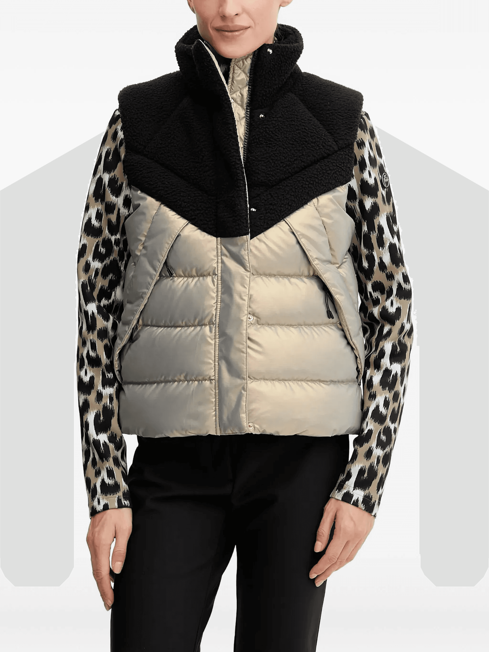 quilted waistcoats - Image 1