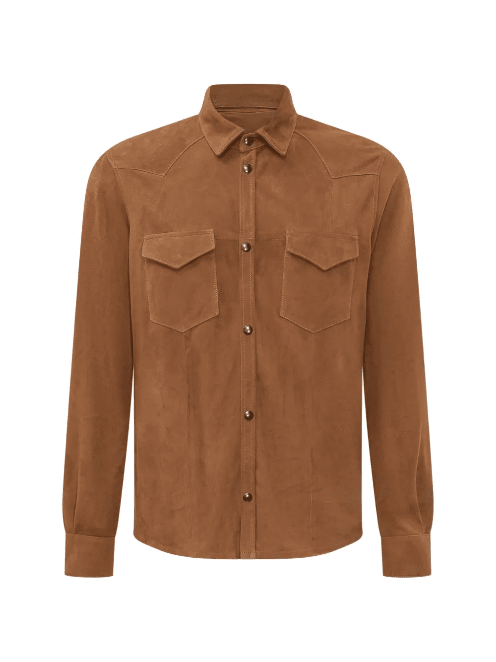 suede shirt jacket - Image 1