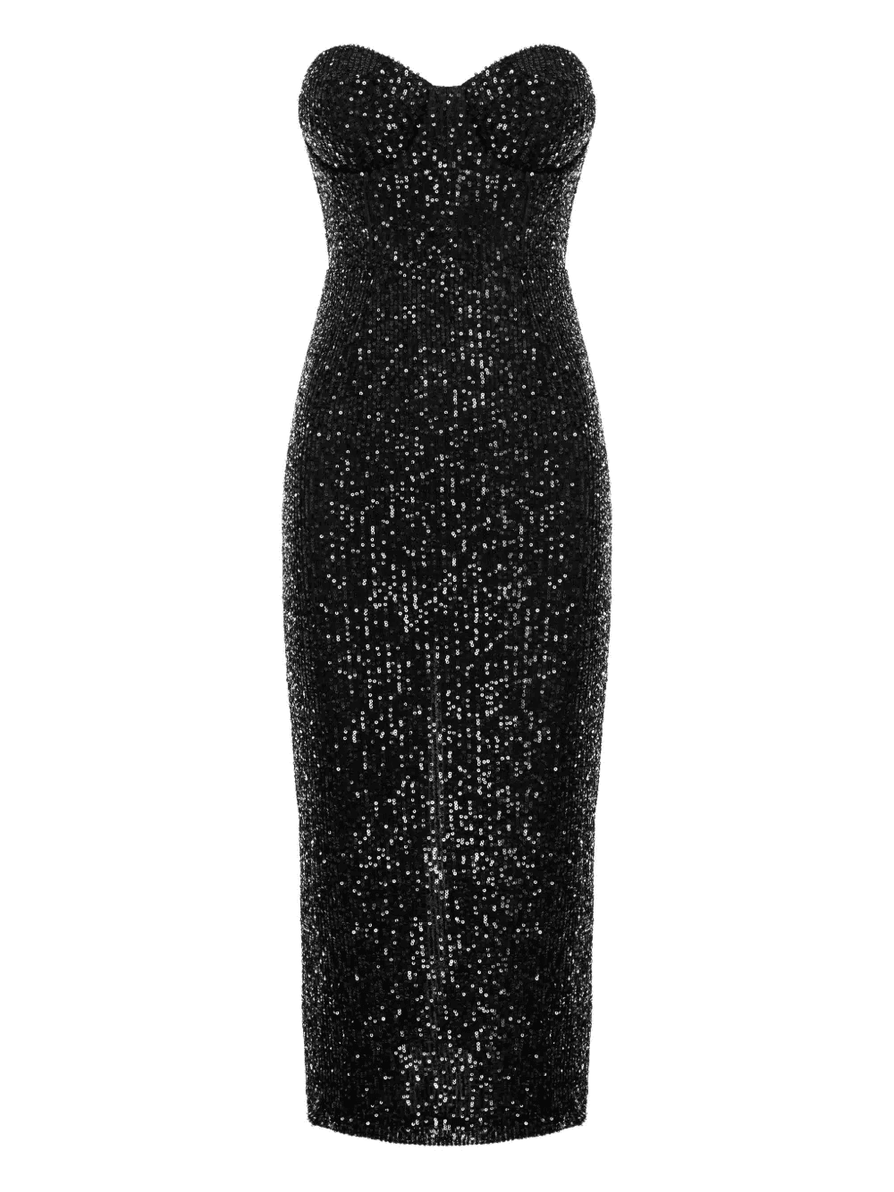 KARLIE  sequin-embellishment midi dress - Image 1