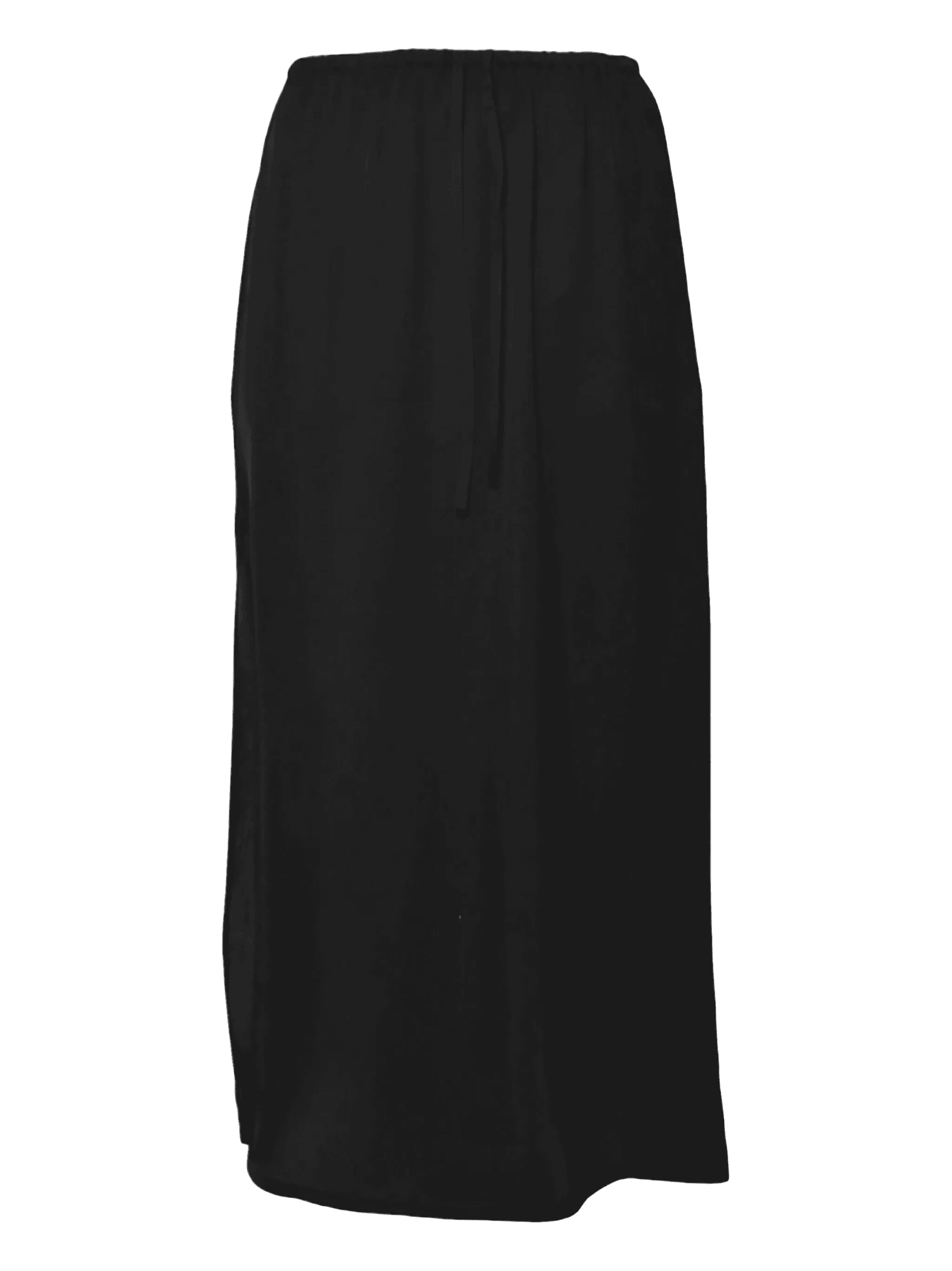 drawstring-waist midi skirt - Image 1