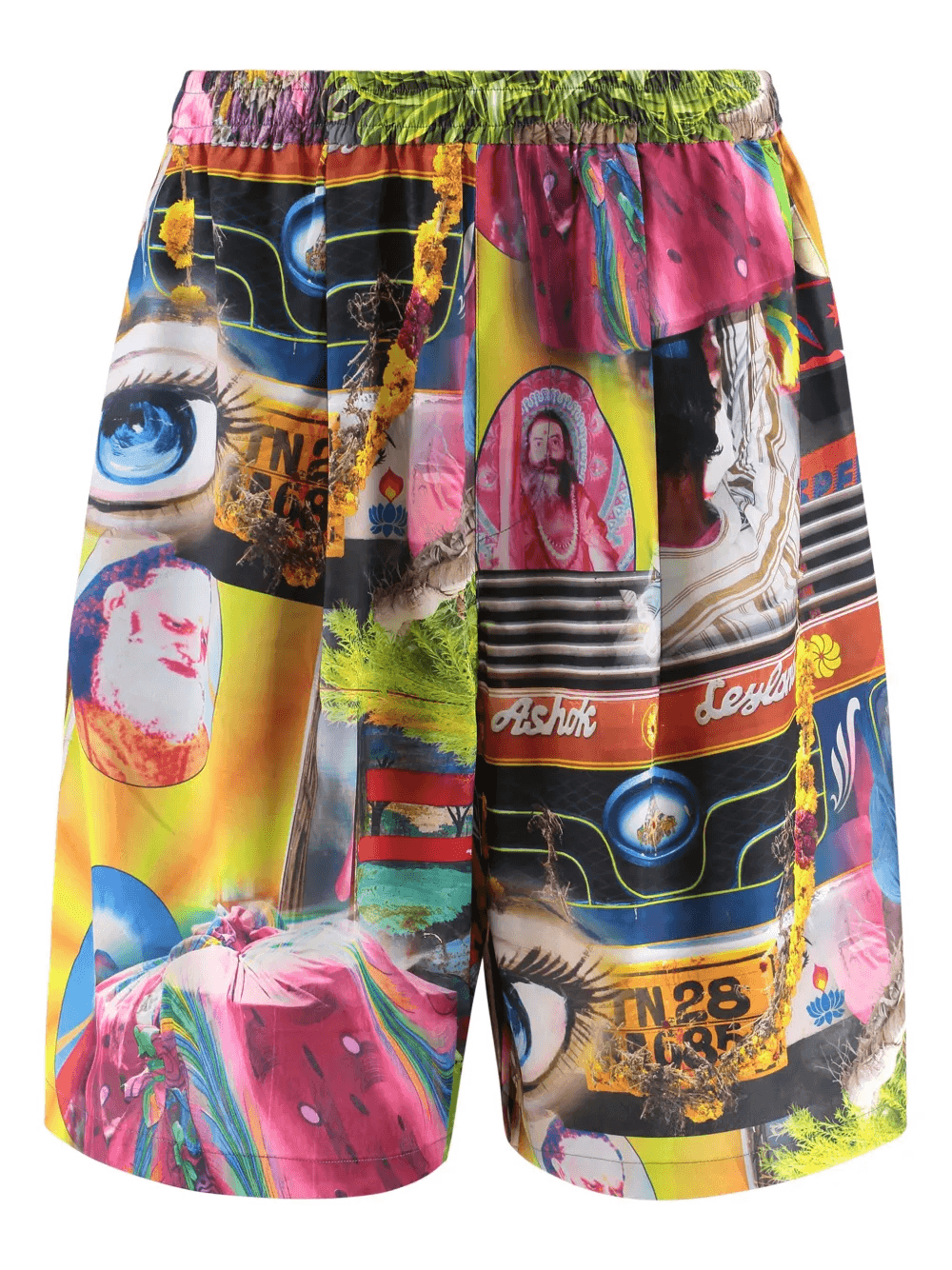 printed drawstring shorts - Image 1