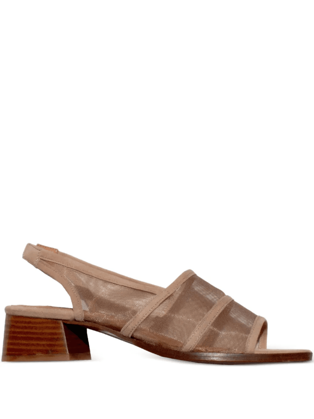 40mm Colette mesh-panelled slingback sandals - Image 1