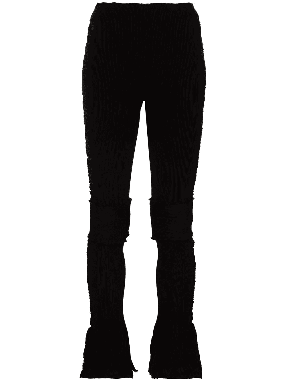 Warm Up knitted flared trousers - Image 1