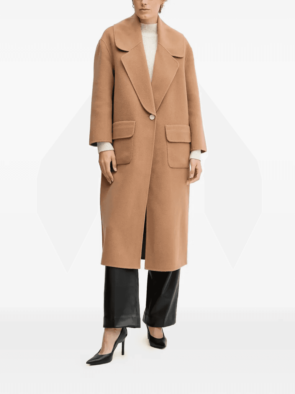 Bob single-breasted coat - Image 1