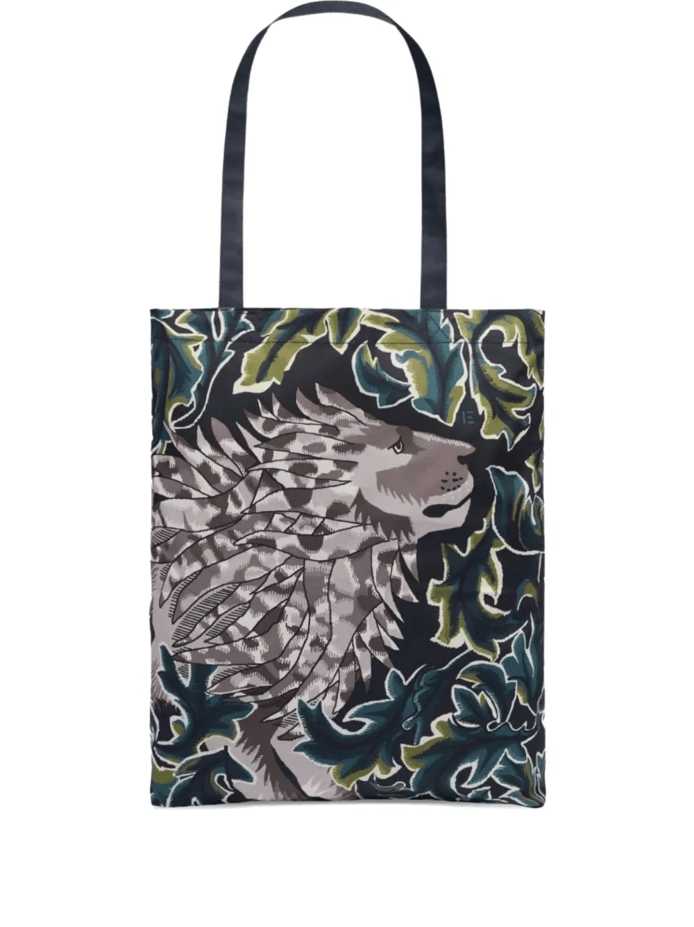 floral animal-print shoulder bag - Image 1