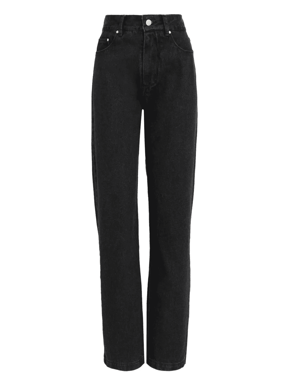 leather-patch jeans - Image 1