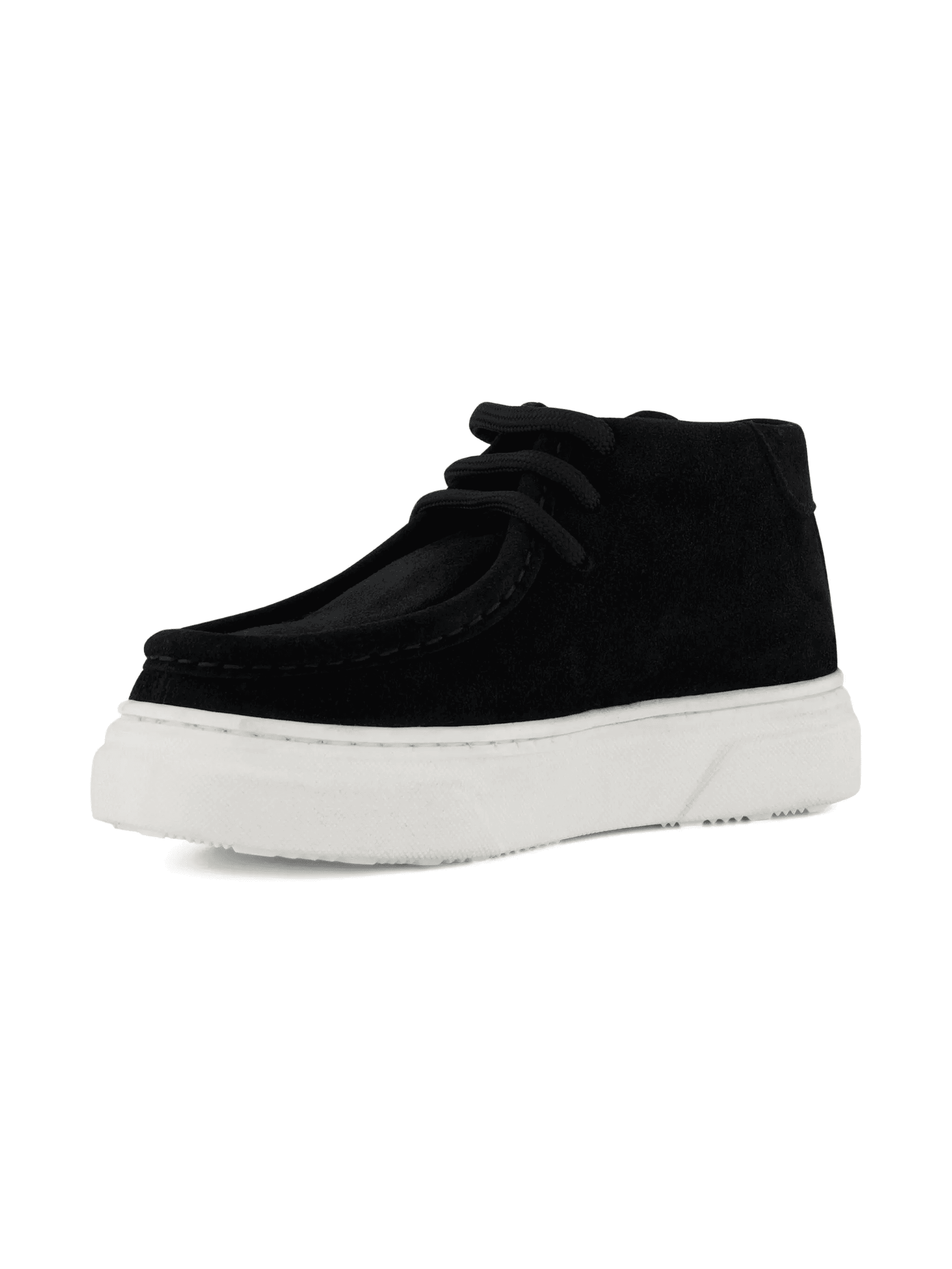 lace-up suede sneakers - Image 1