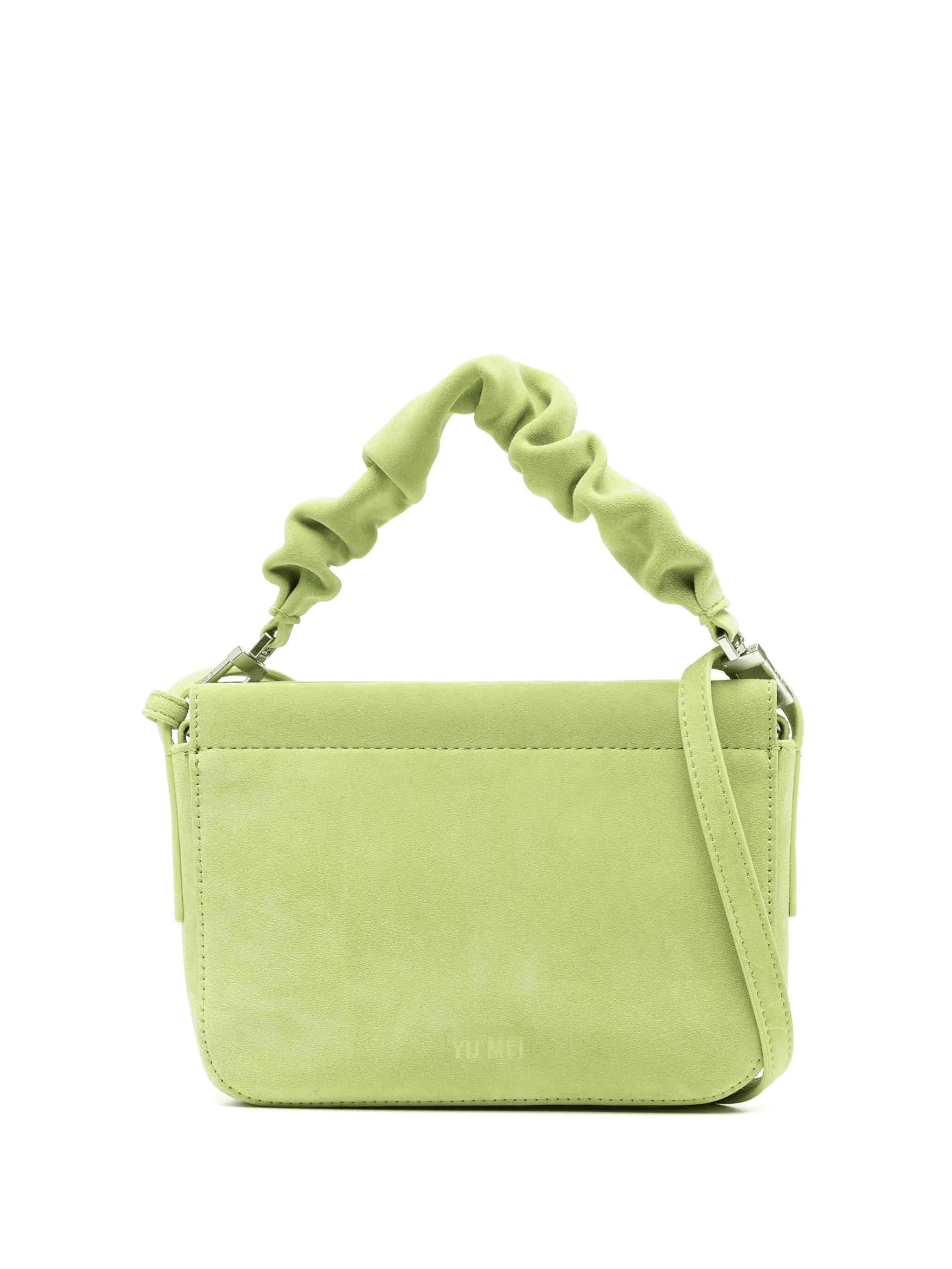 Scrunchie Vi suede crossbody bag - Image 1
