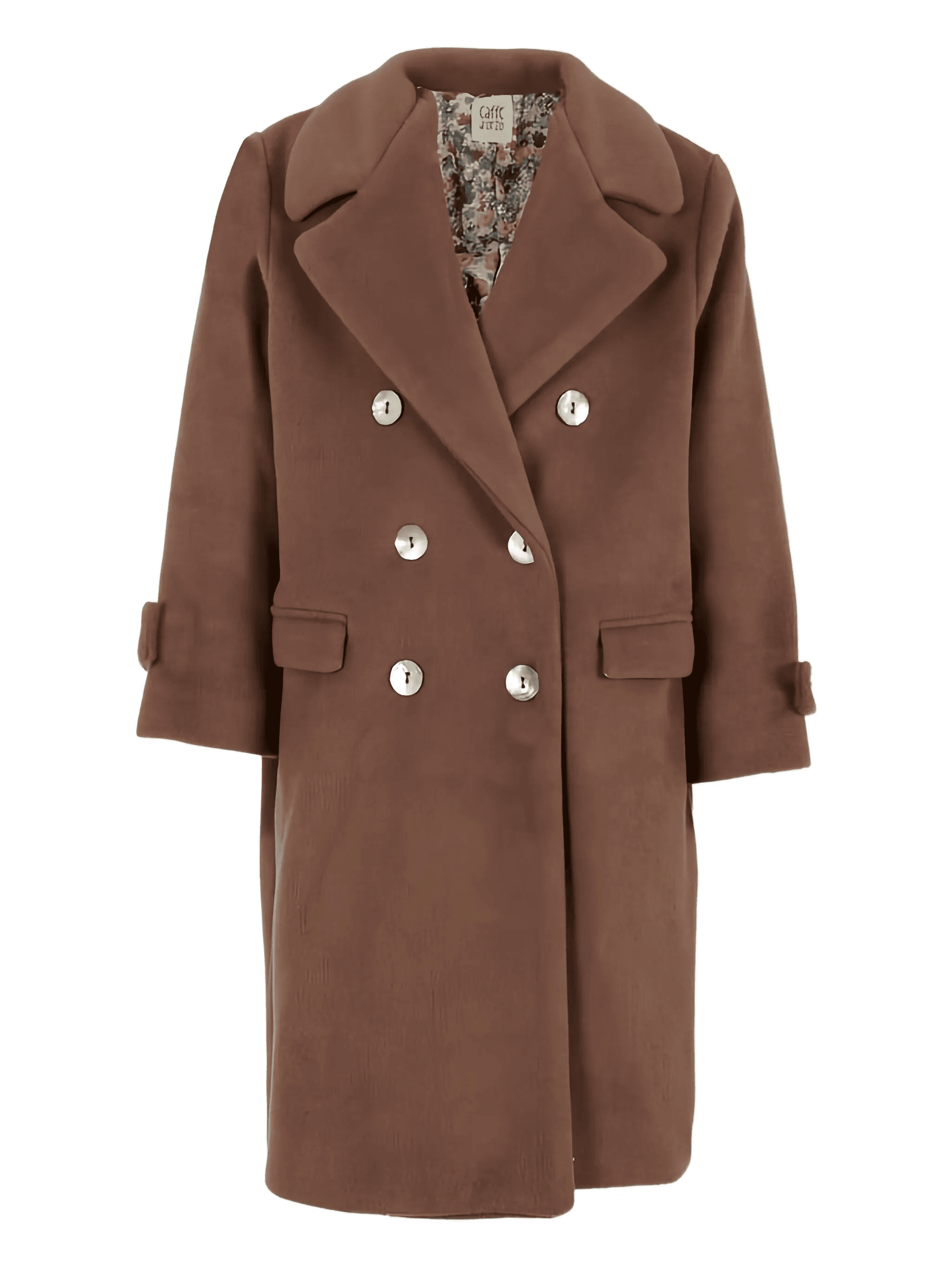 double-breasted coat - Image 1