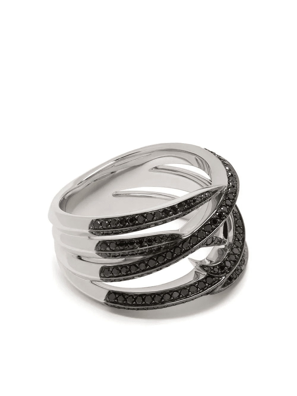 18kt white gold Thorn Embrace wrap diamond ring - Image 1