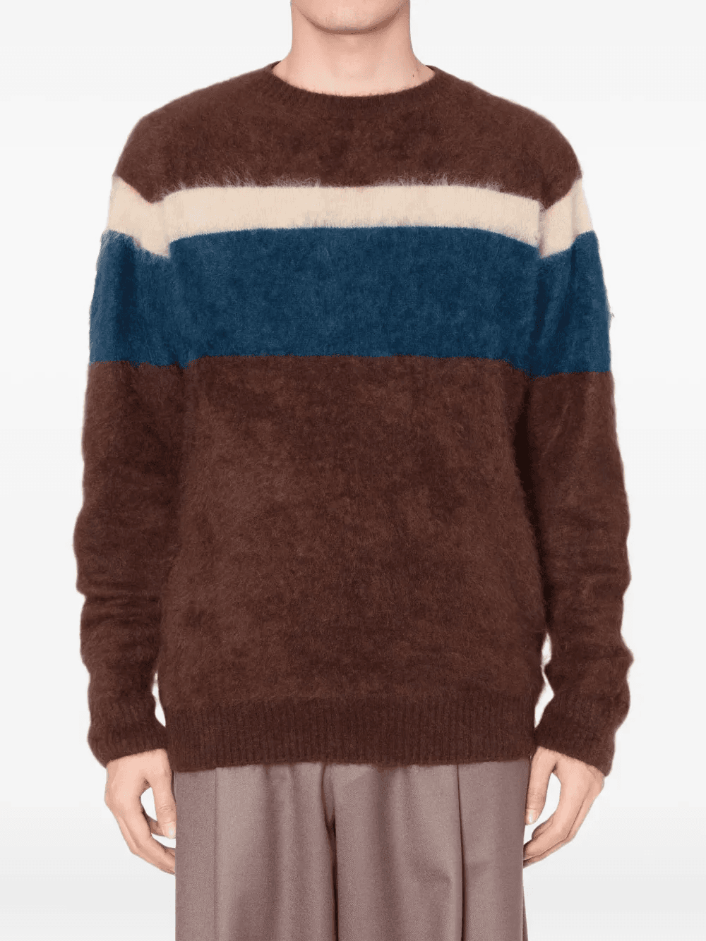 cashmere striped sweater - Image 1