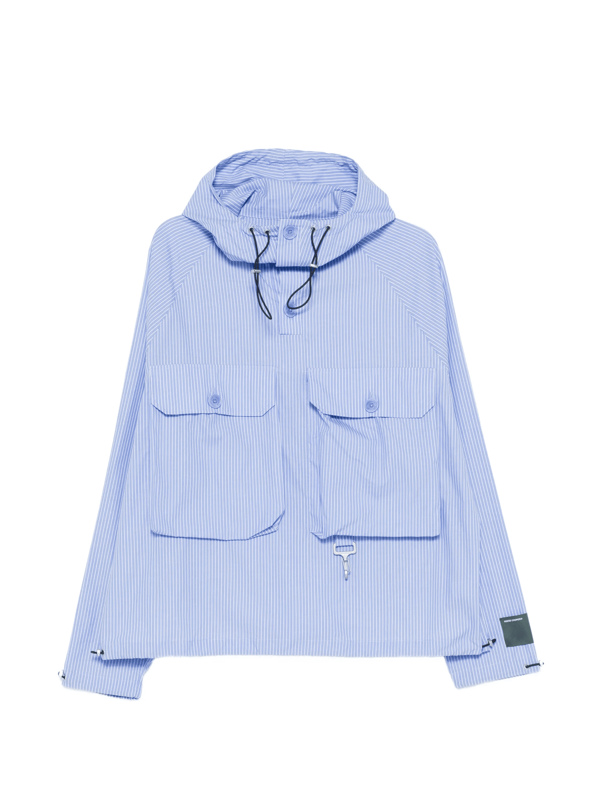 striped hooded jacket - Image 1