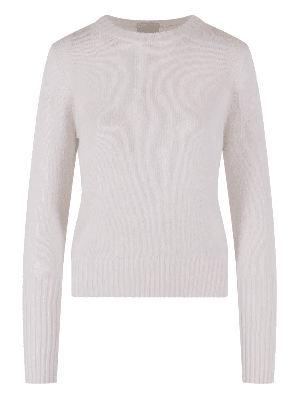 ribbed cashmere knit sweater - Image 1