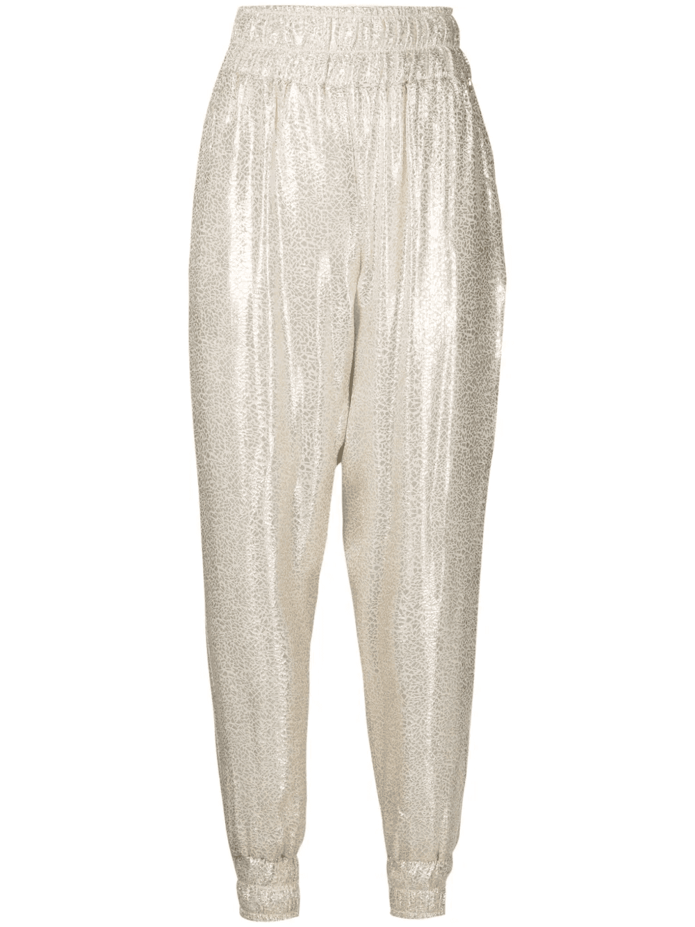 Bibiana foiled tapered trousers - Image 1