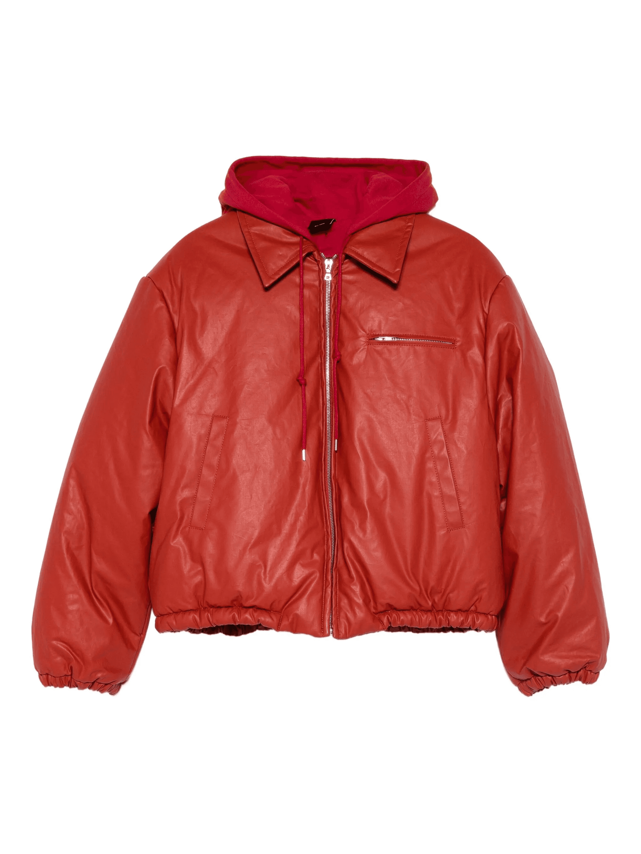 hooded zip coat - Image 1
