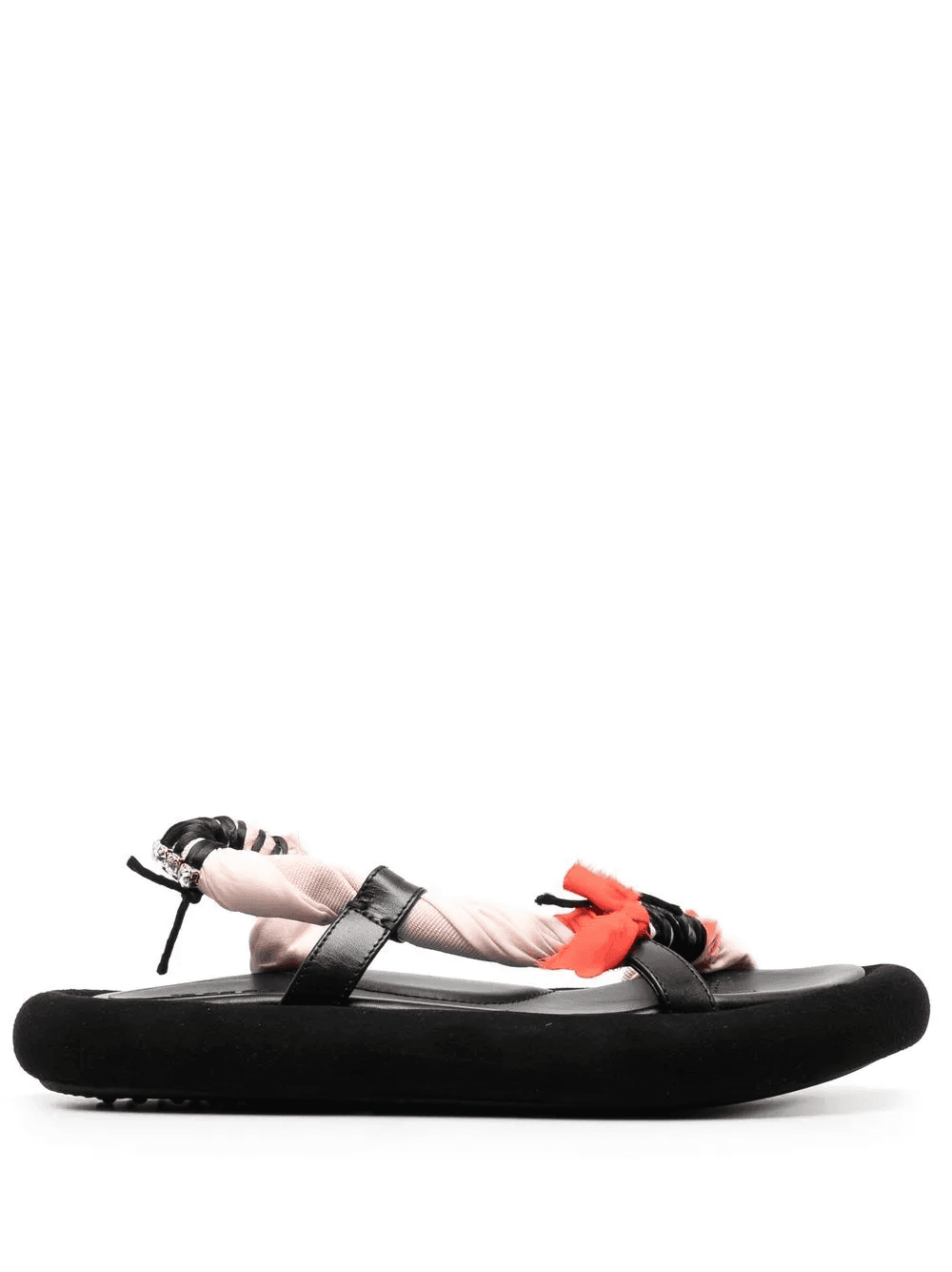 braided-detail strap sandals - Image 1