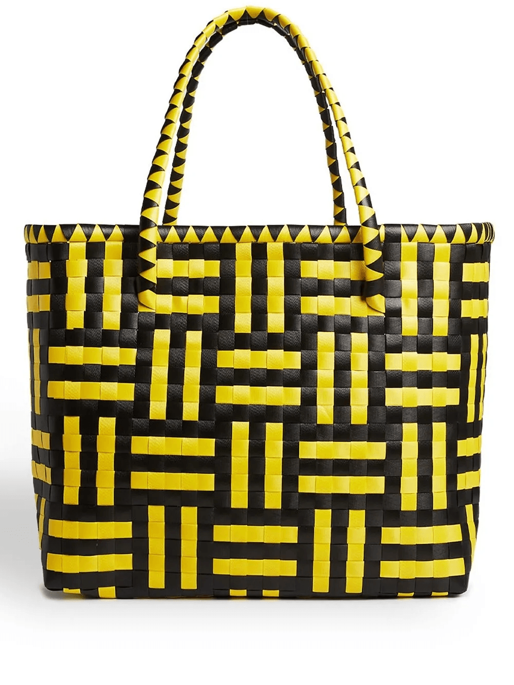 weaved large tote bag - Image 1