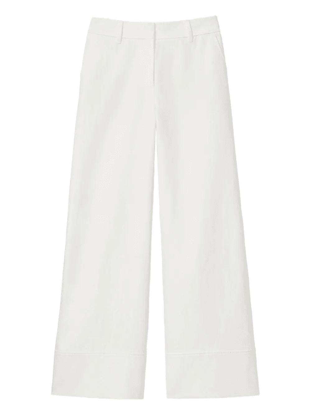 Charles wide-leg cuffed trousers - Image 1
