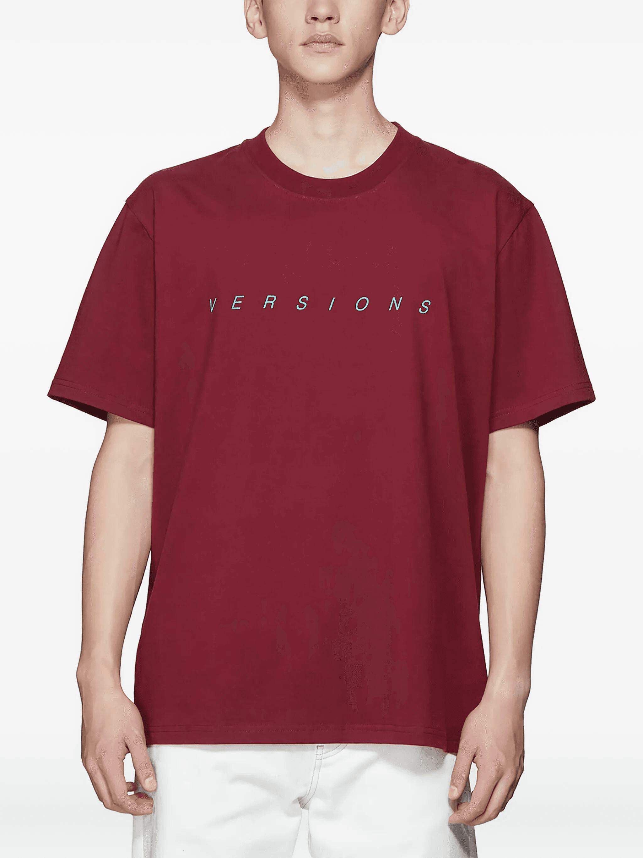 text-print T-shirt - Image 1
