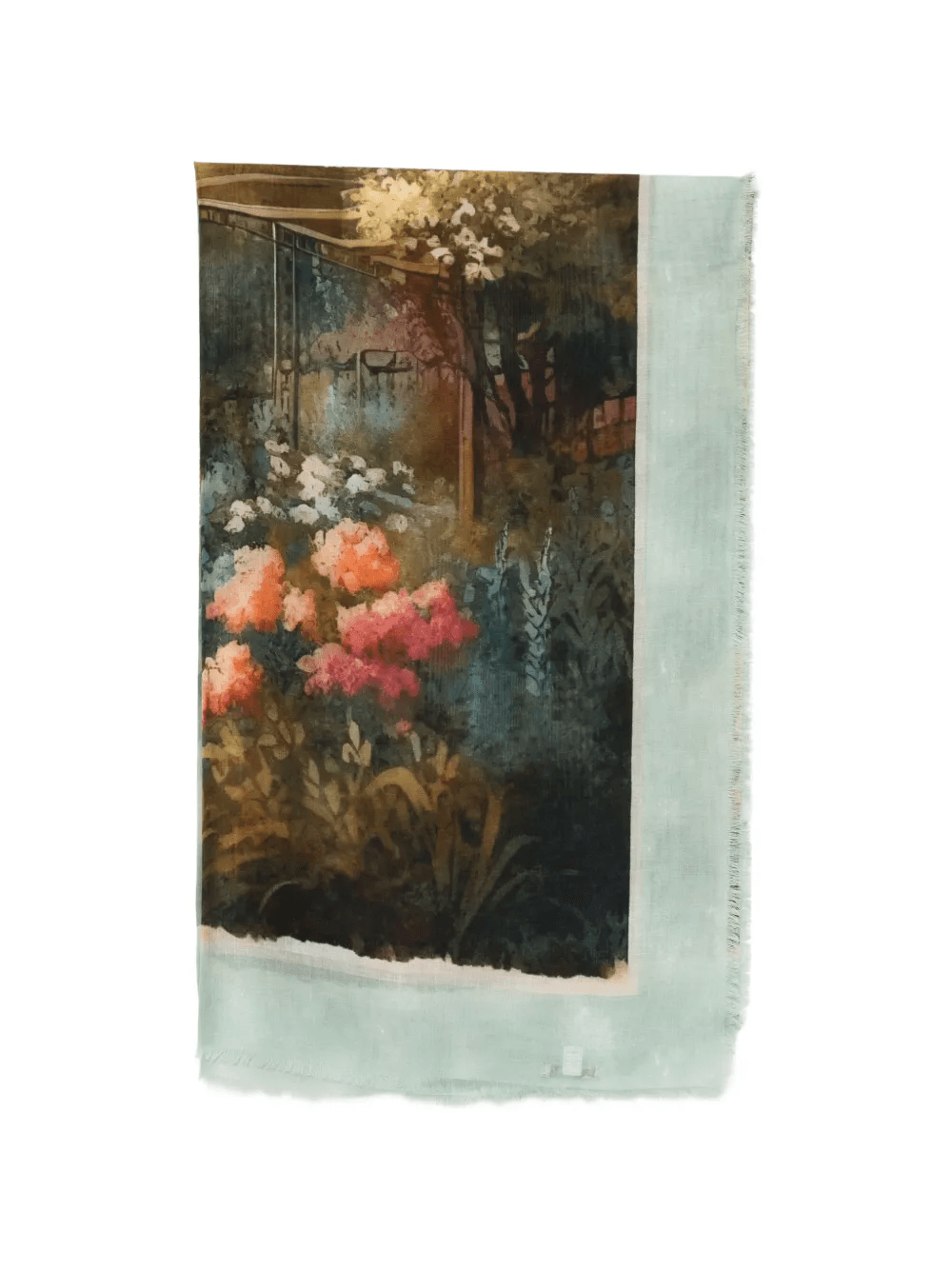 floral print scarf - Image 1