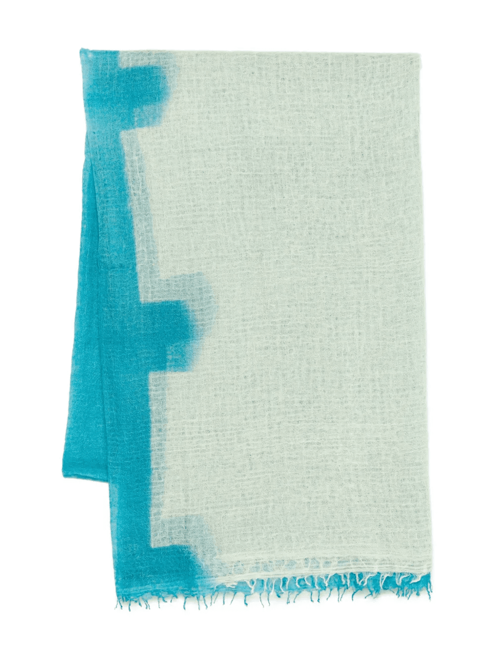 tie-dye fringed scarf - Image 1