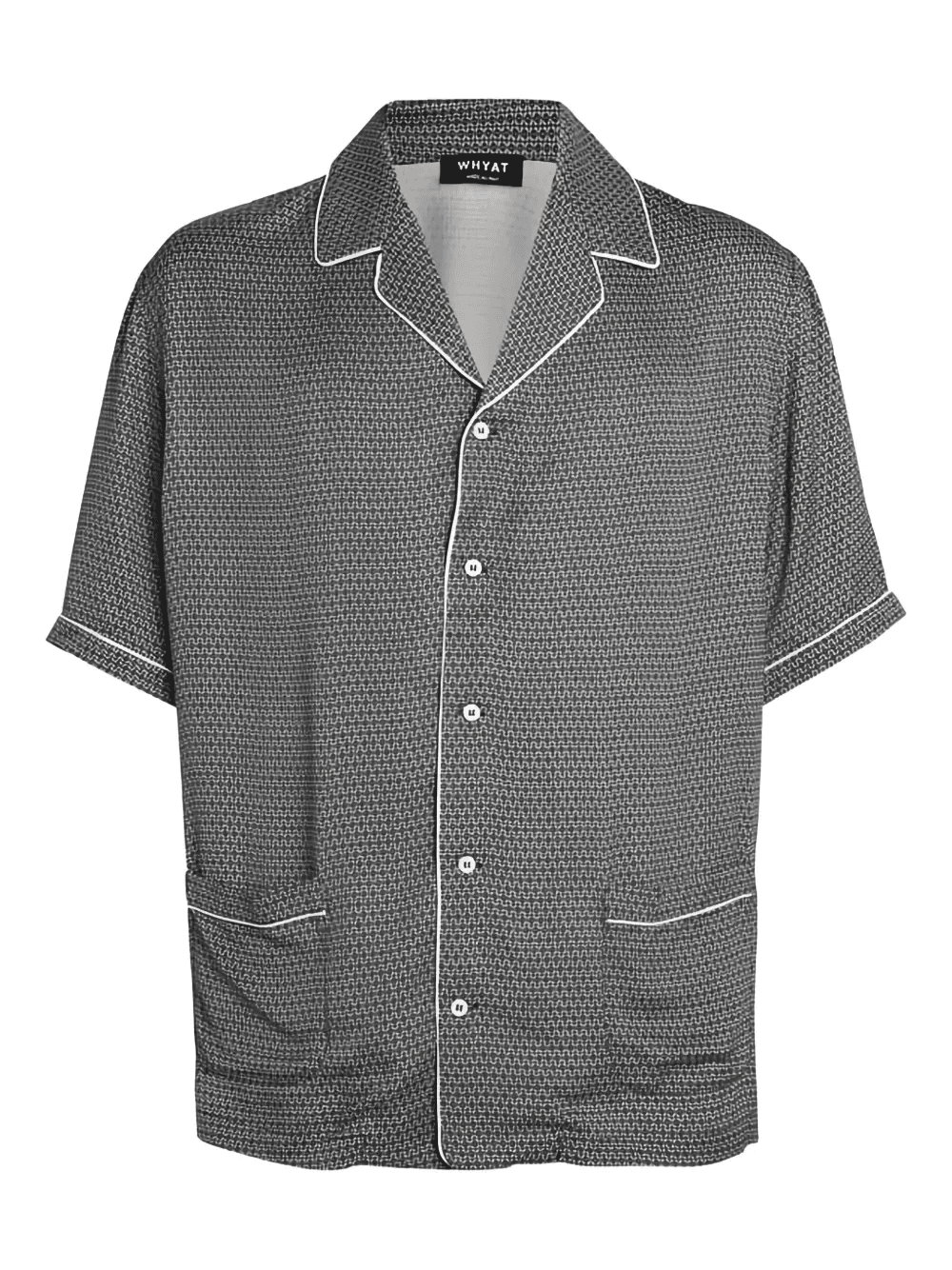 Amalfi pattern piped shirt - Image 1