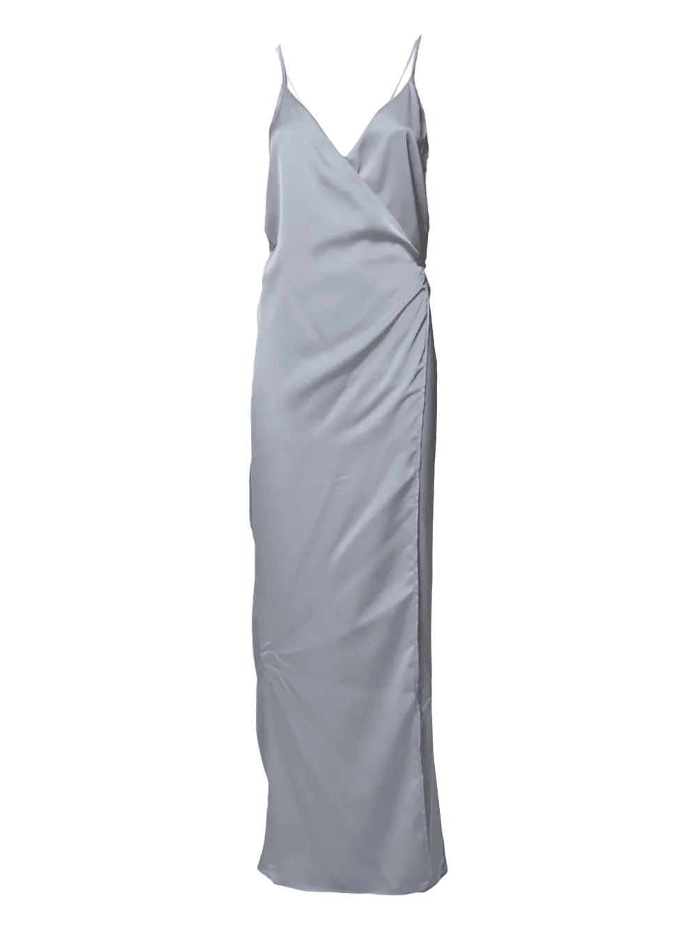 draped slip dress - Image 1