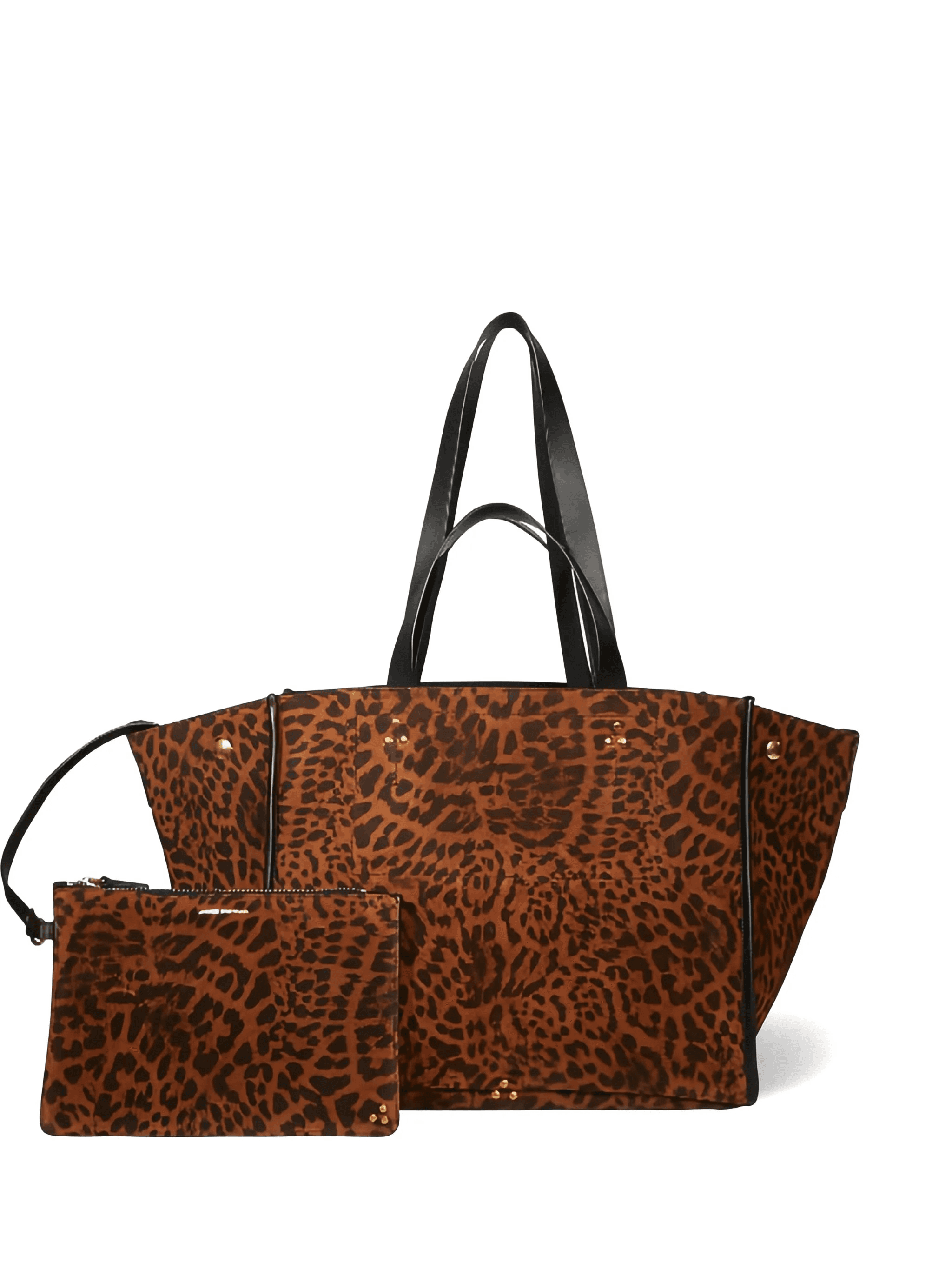 Léon M animal-print tote bag - Image 1