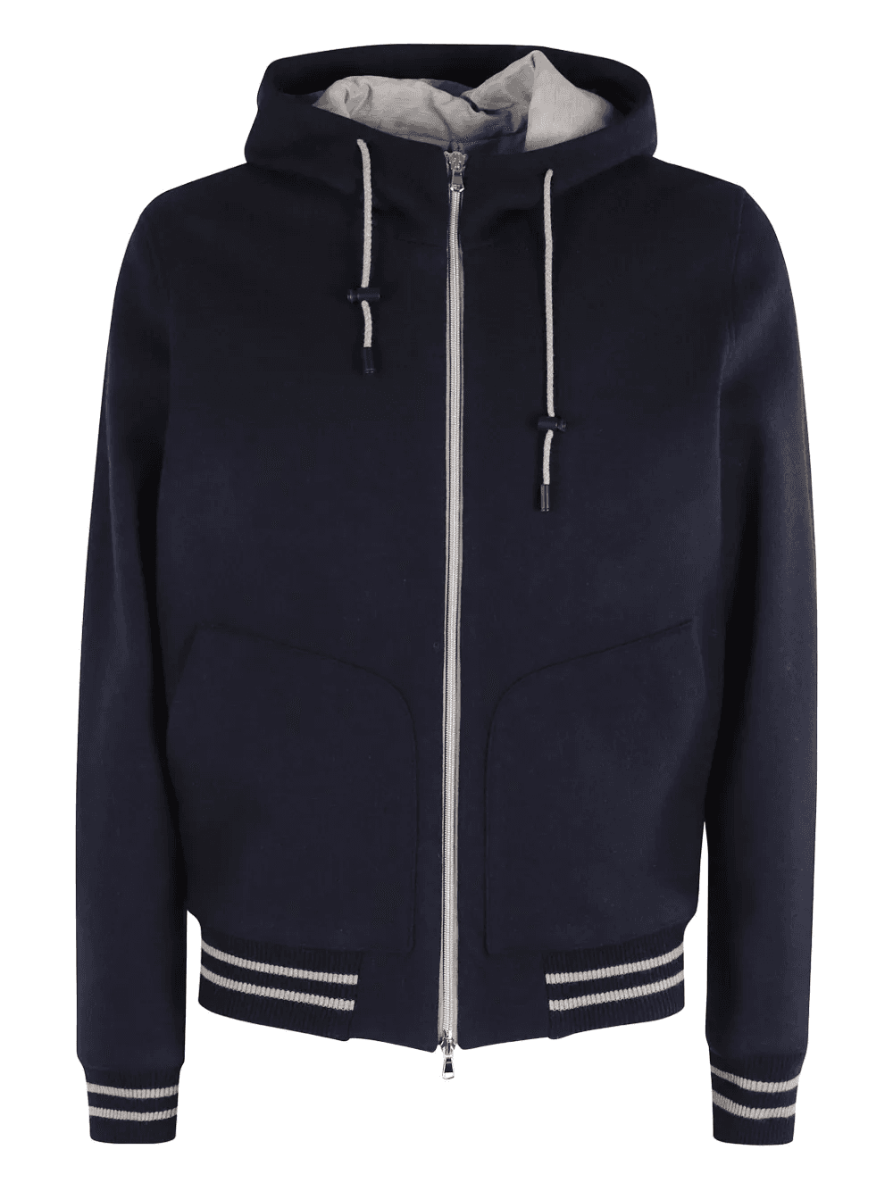 zip-up hooded jacket - Image 1