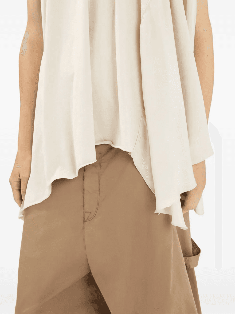 Nauti layered panel T-shirt - Image 1