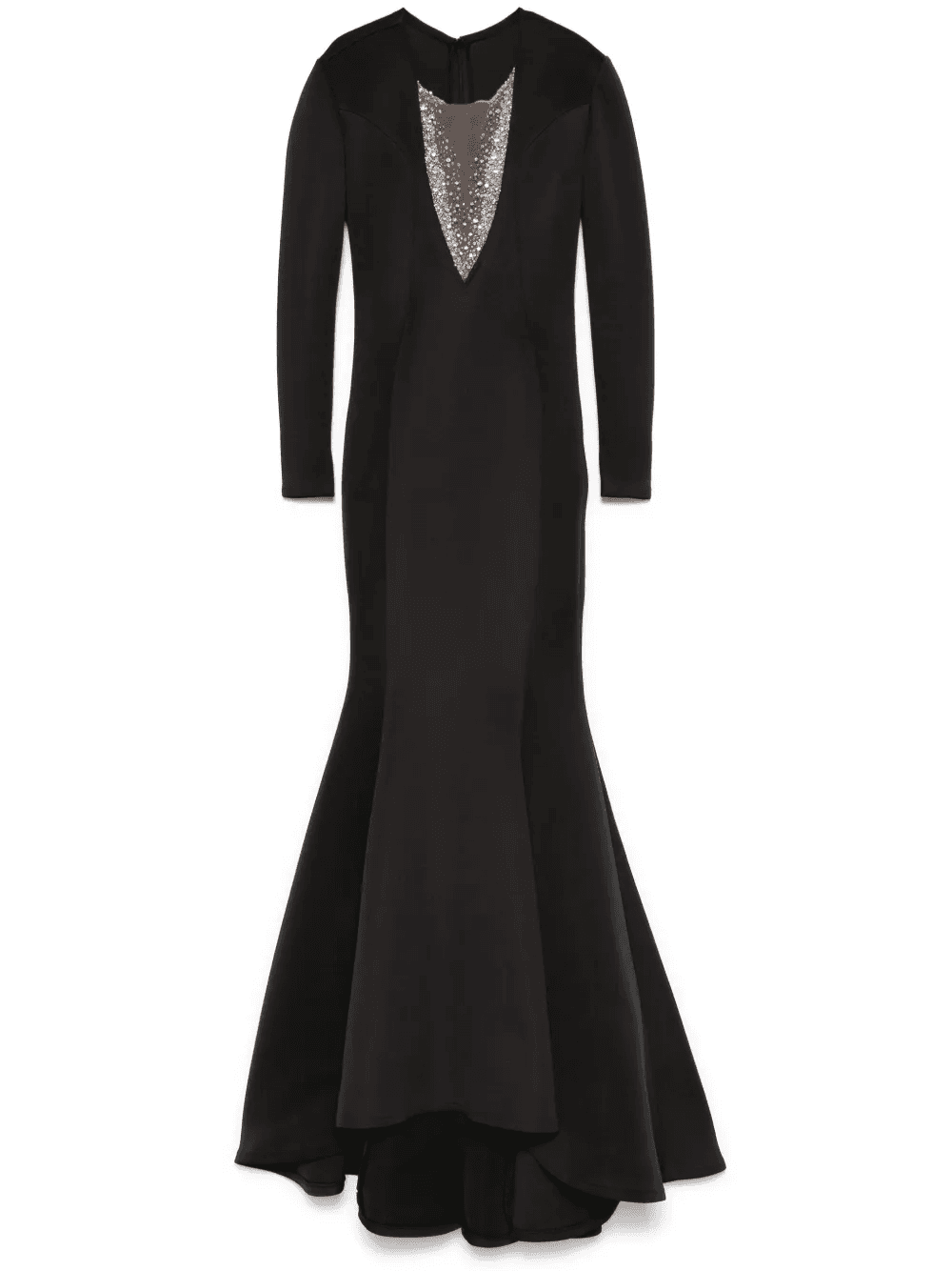 crystal-embellished mermaid gown - Image 1