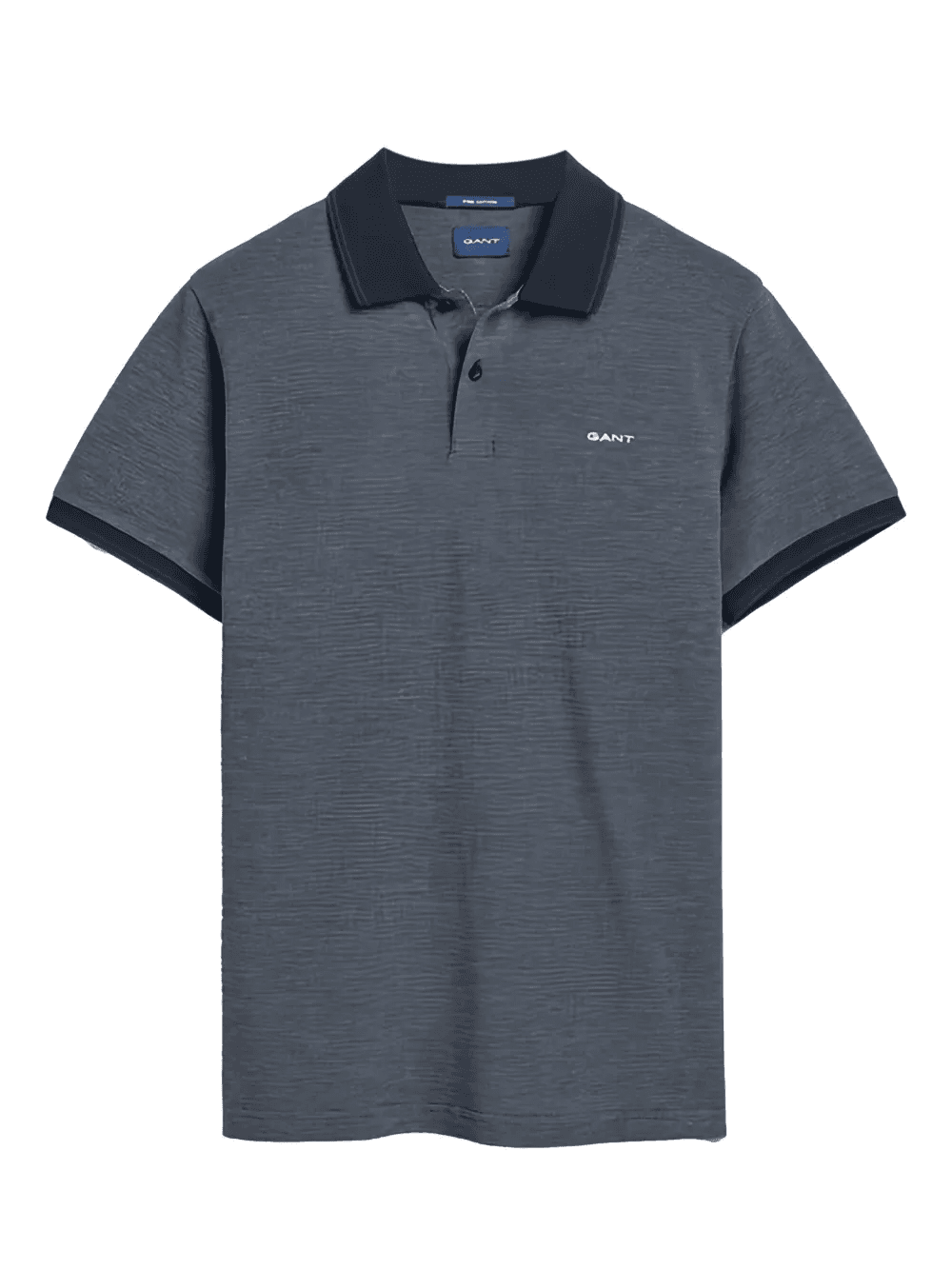 tipped-trims polo shirt - Image 1