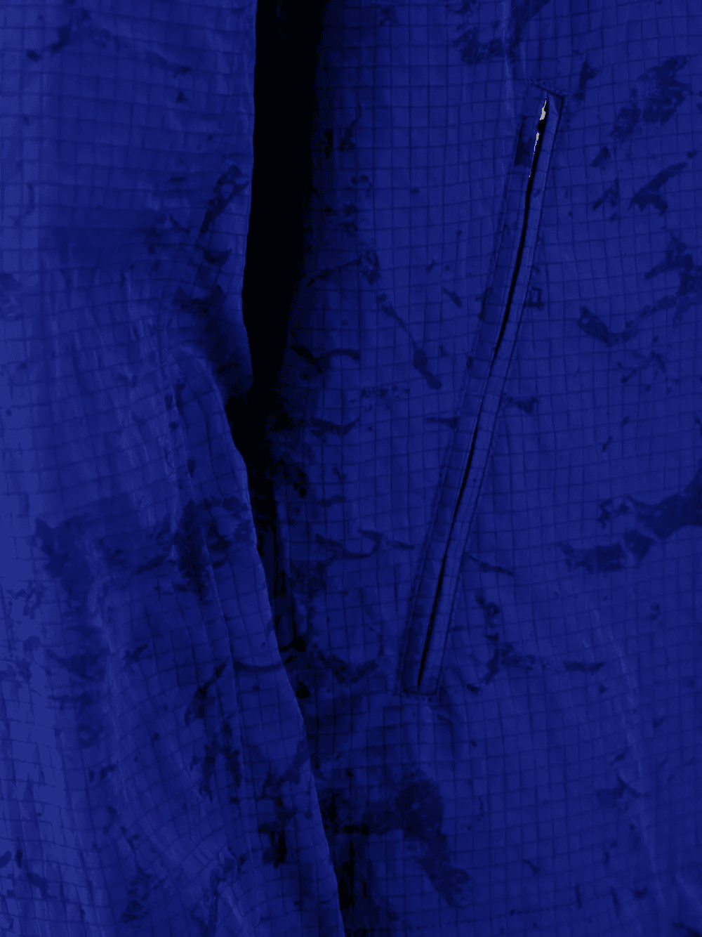 water jacquard hooded jacket - Image 1