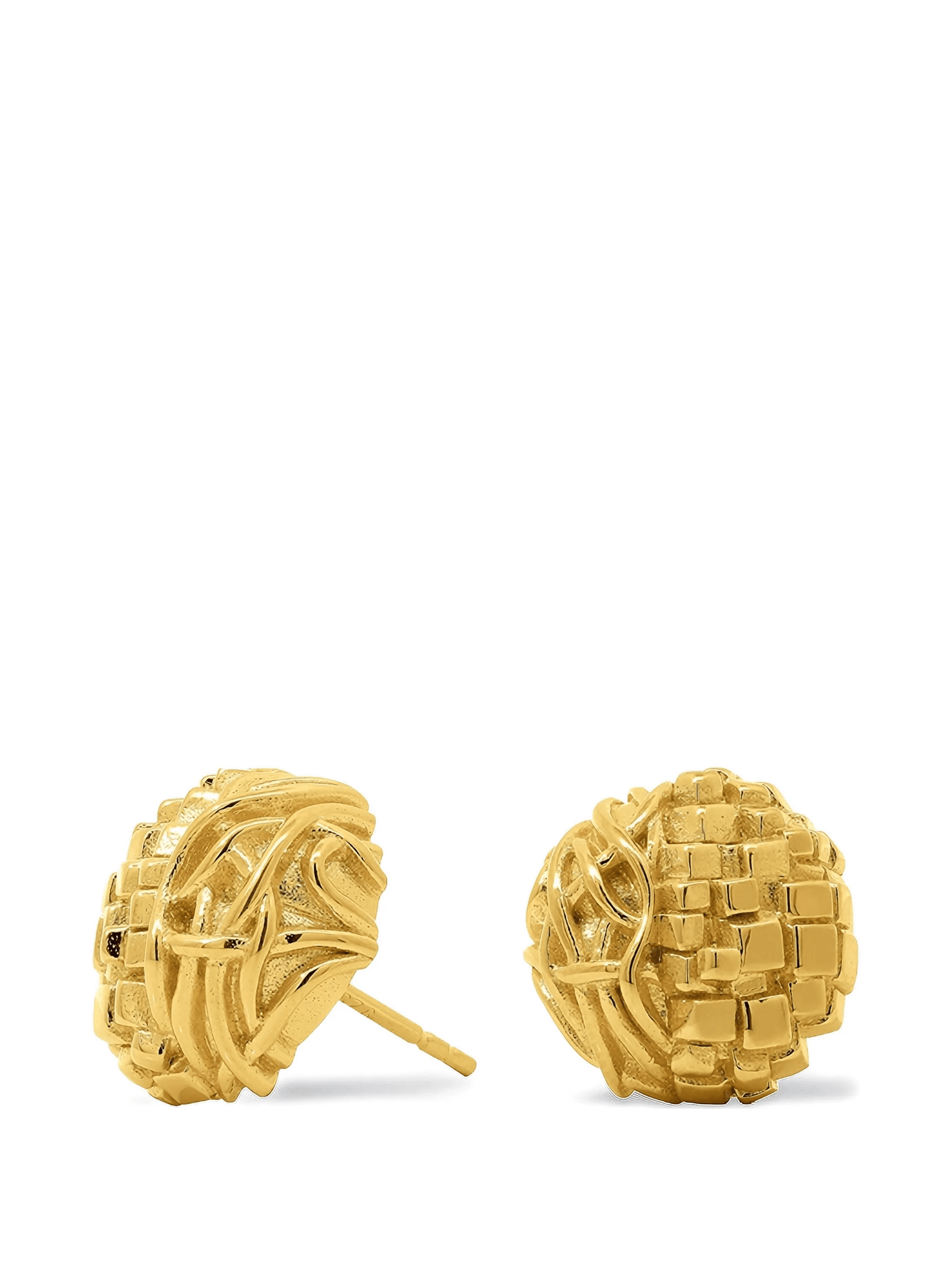 cube stud earrings - Image 1