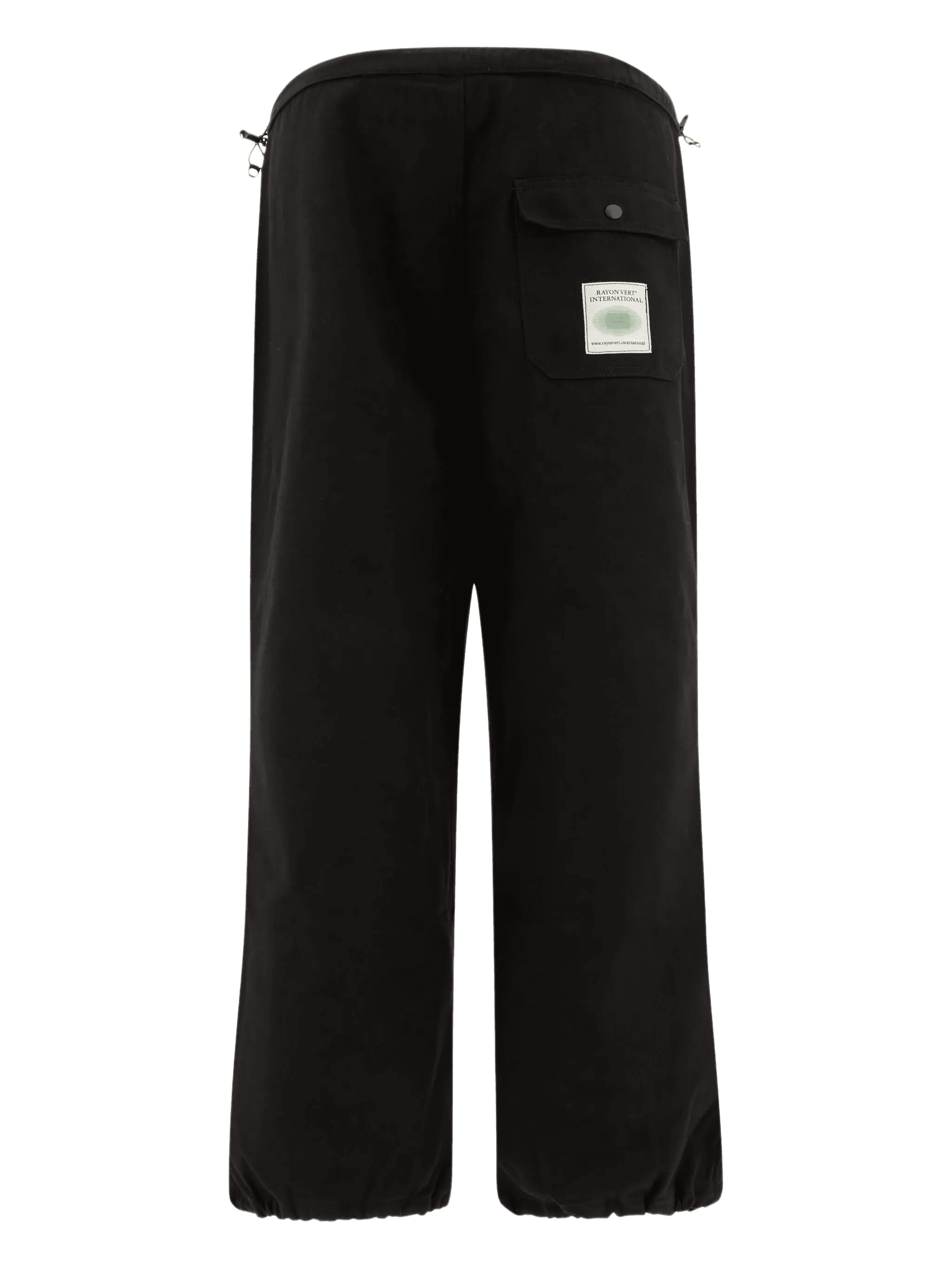 elasticated-waist cotton trousers - Image 1