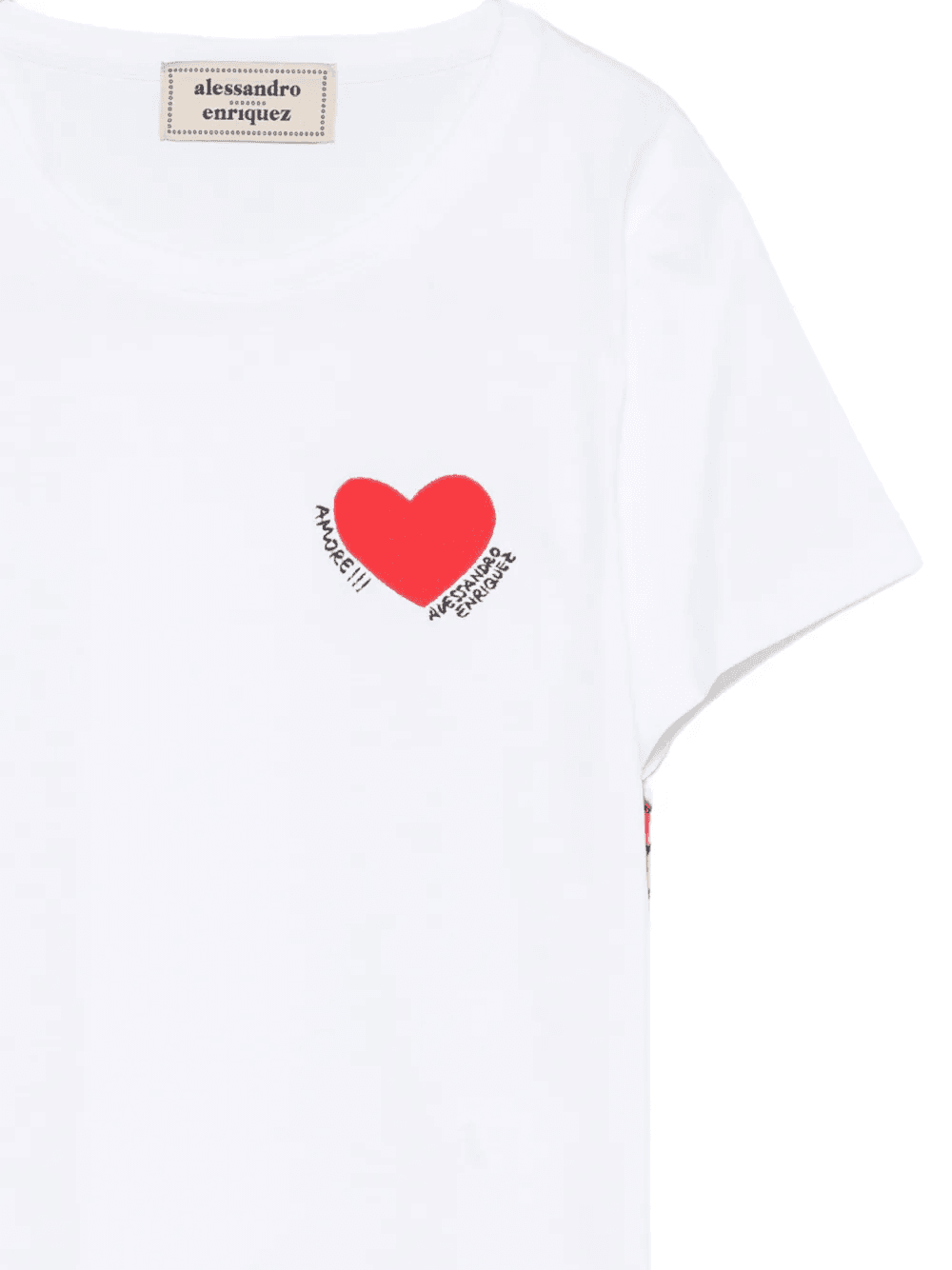 logo-embroidered T-shirt - Image 1
