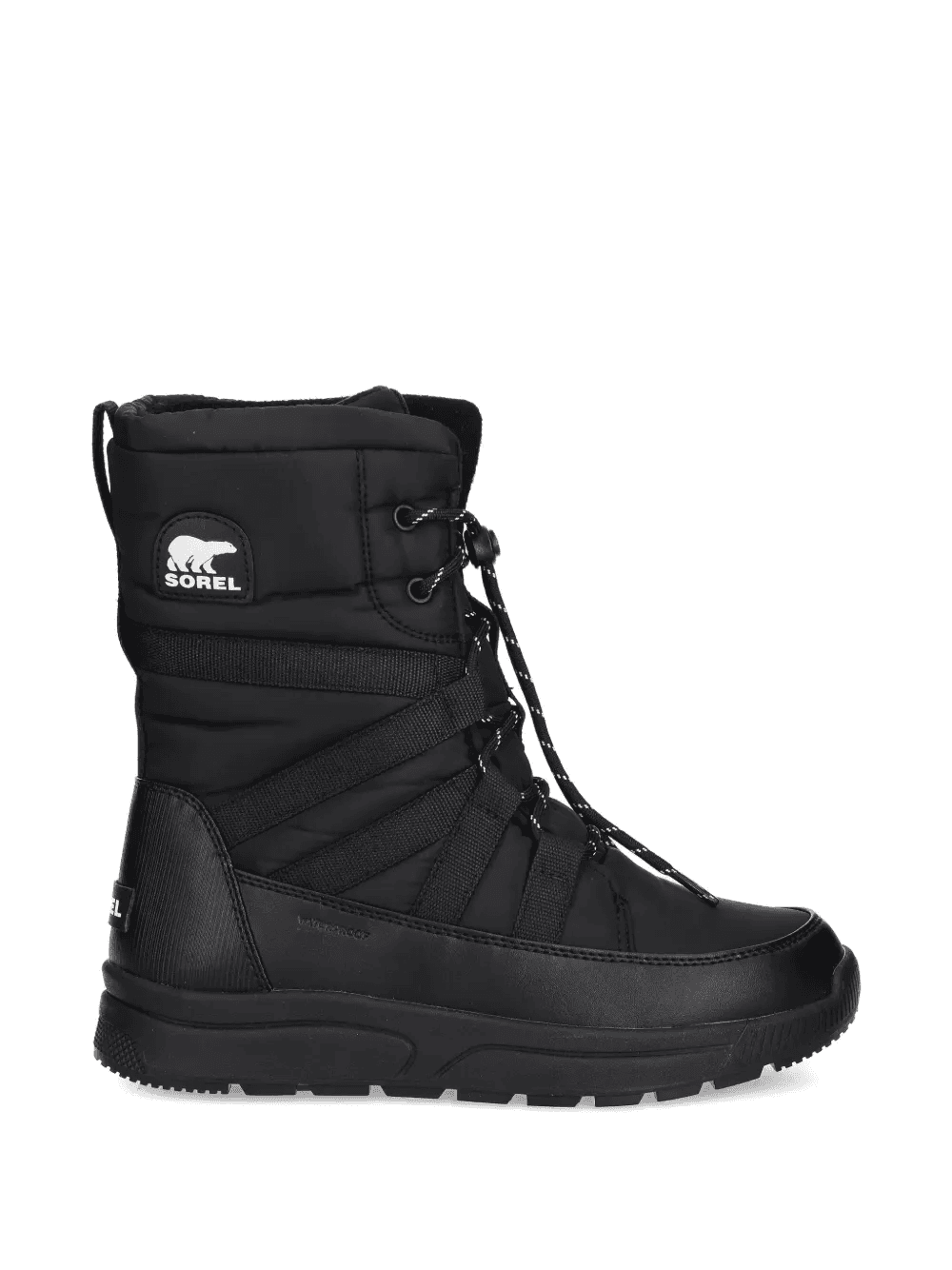 Whitney III quilted lace-up boots - Image 1