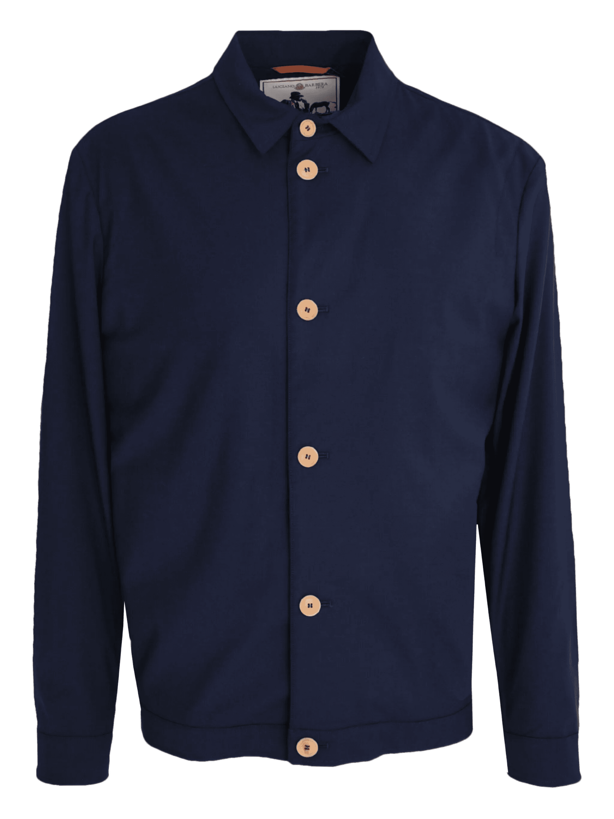 button-fastening shirt jacket - Image 1