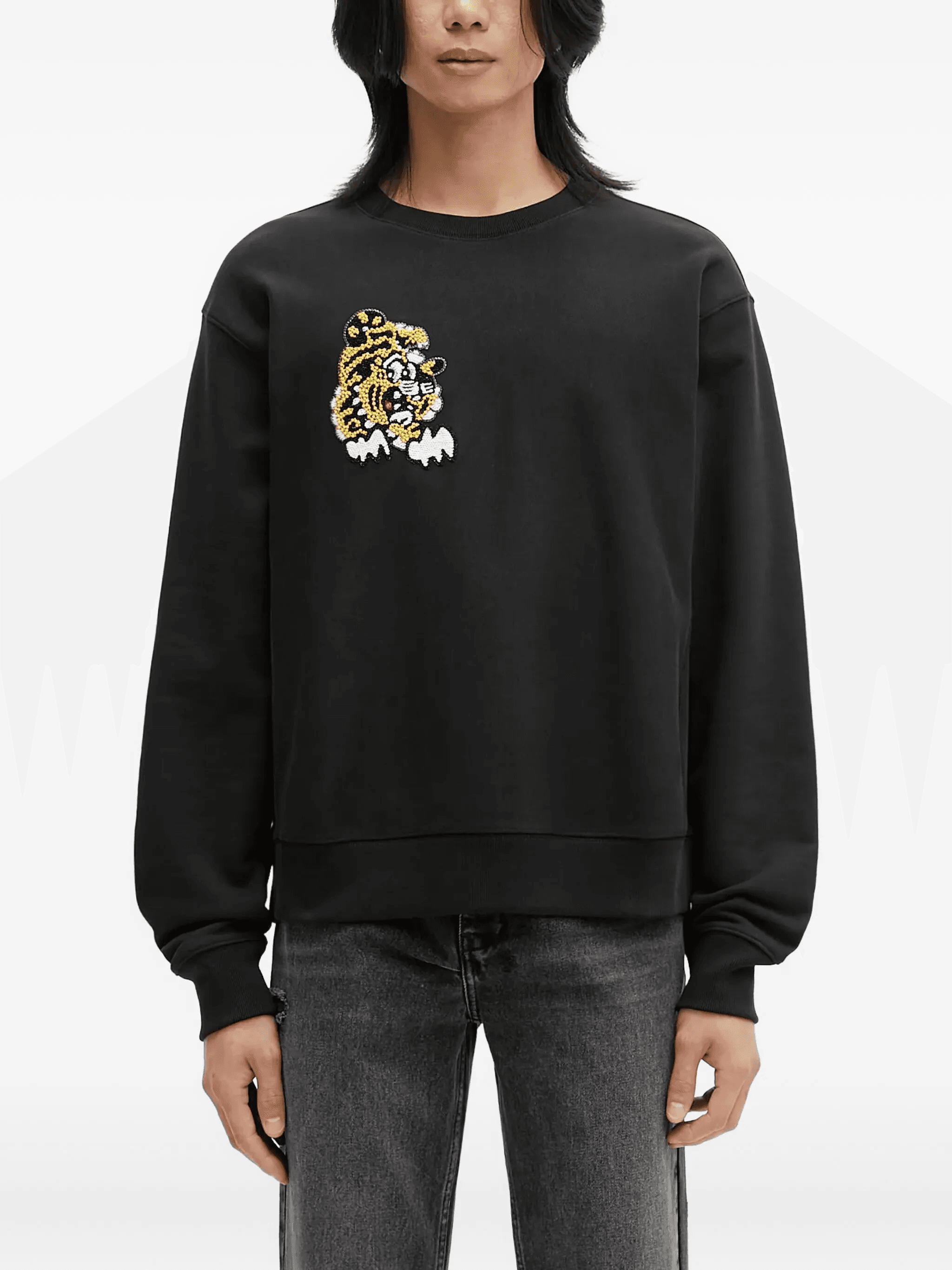 x Verdy tiger-embroidered sweatshirt - Image 1