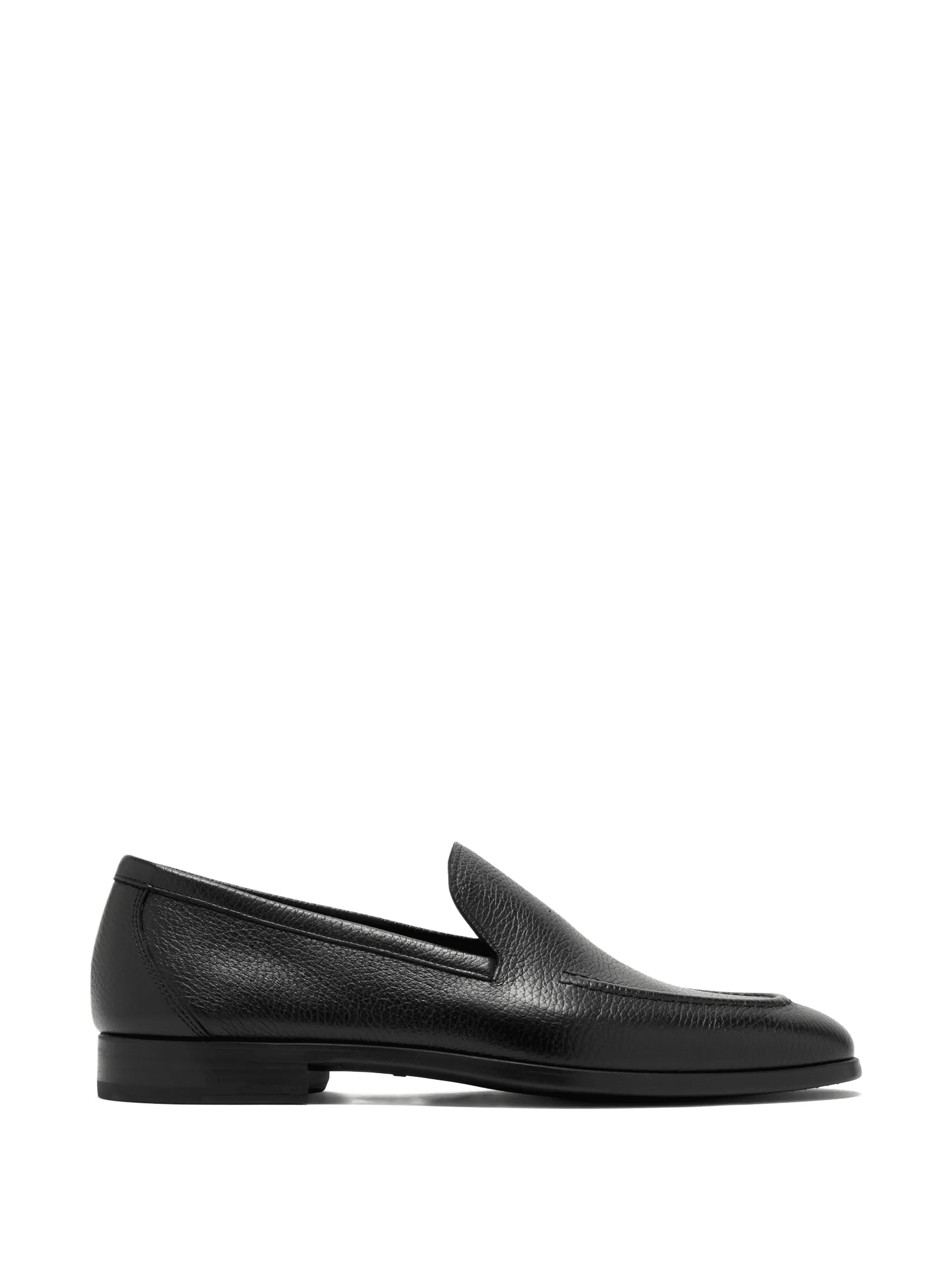 pebbled-leather loafers - Image 1