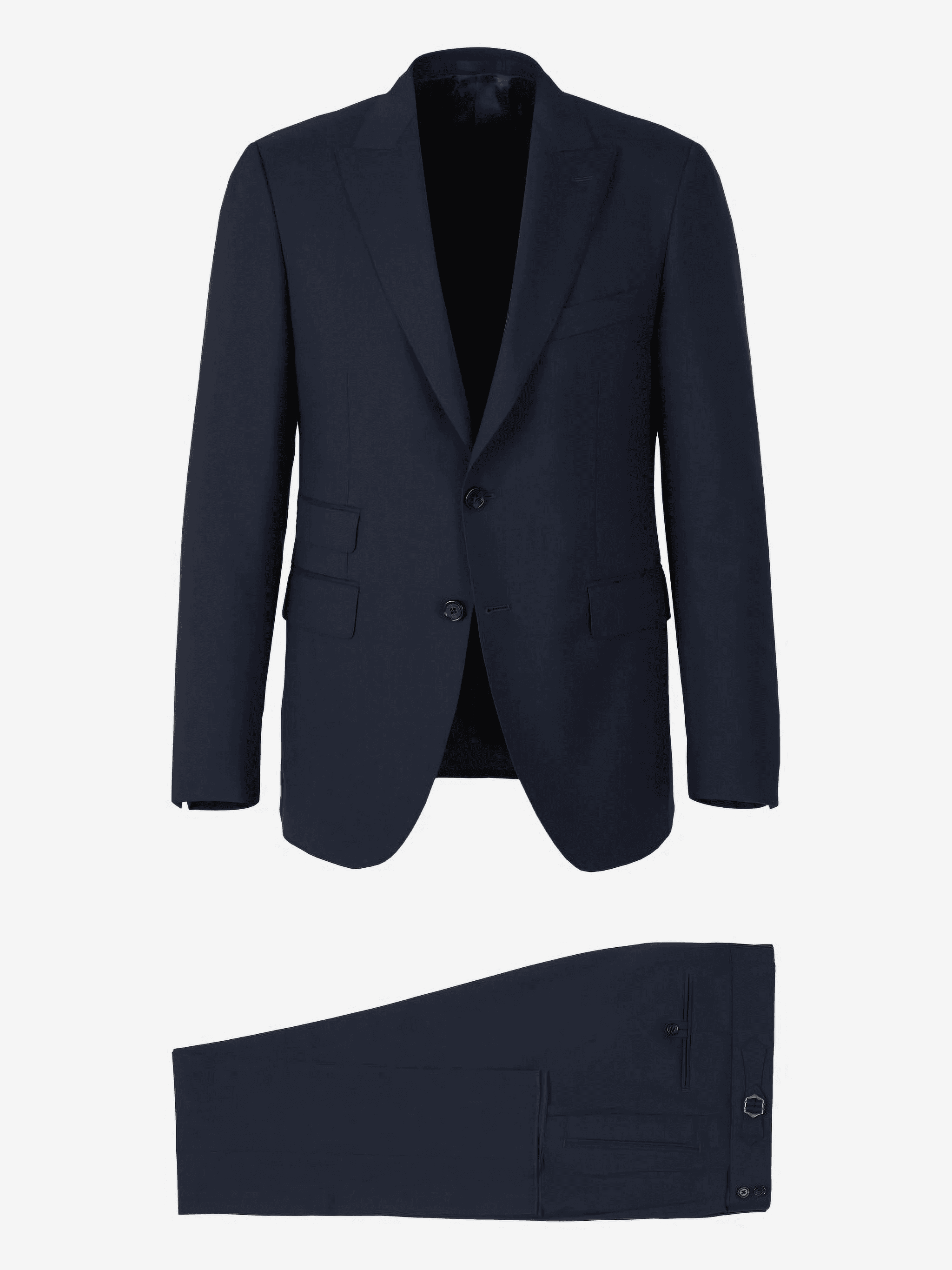 two-button flap-pocket suit - Image 1