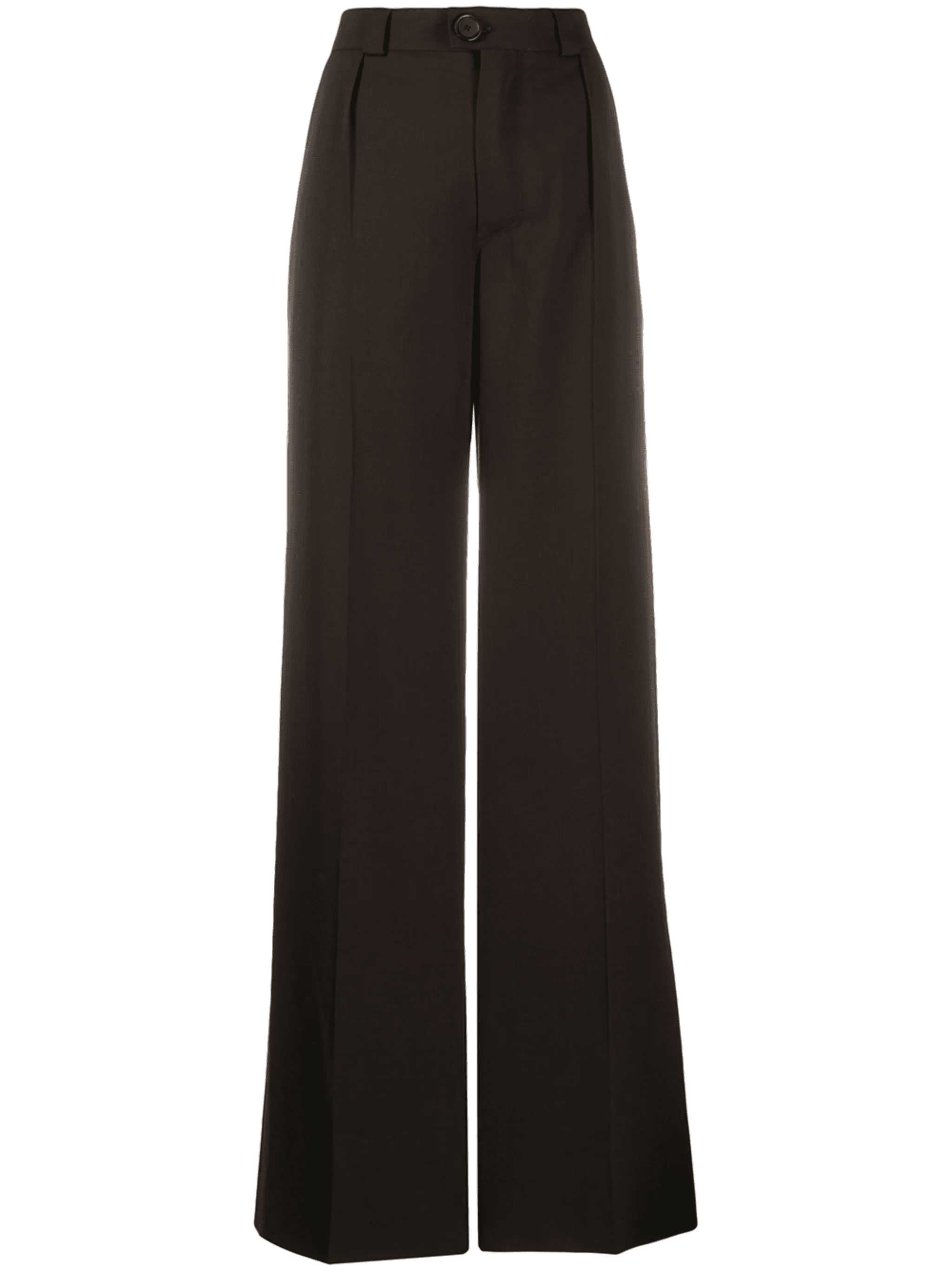 high-waist flared trousers - Image 1