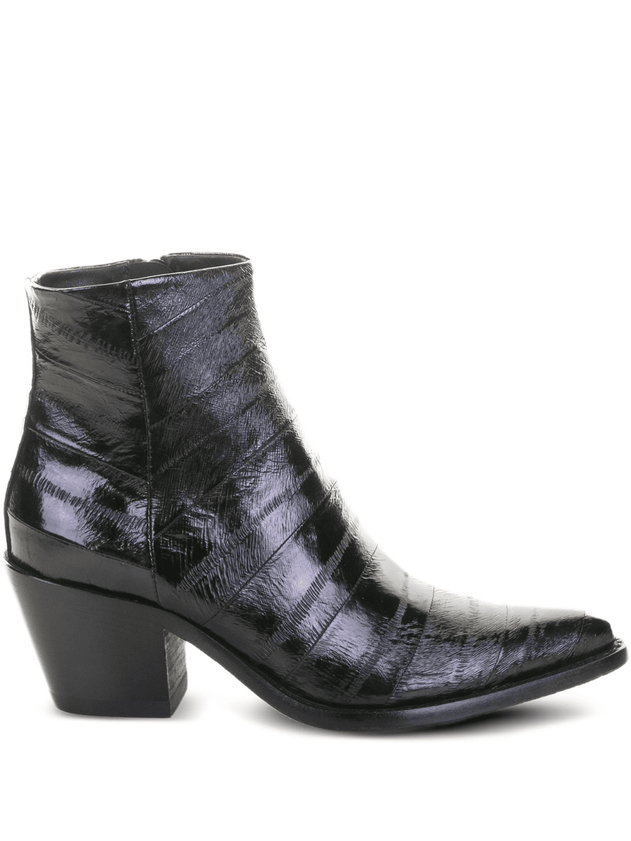 pointed-toe leather ankle boots - Image 1