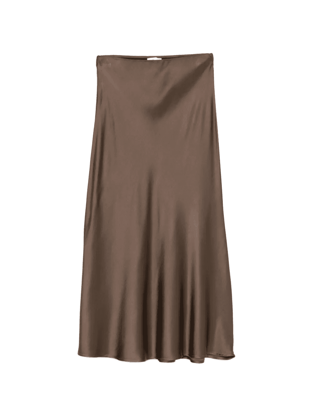 elastic-waistband midi skirt - Image 1