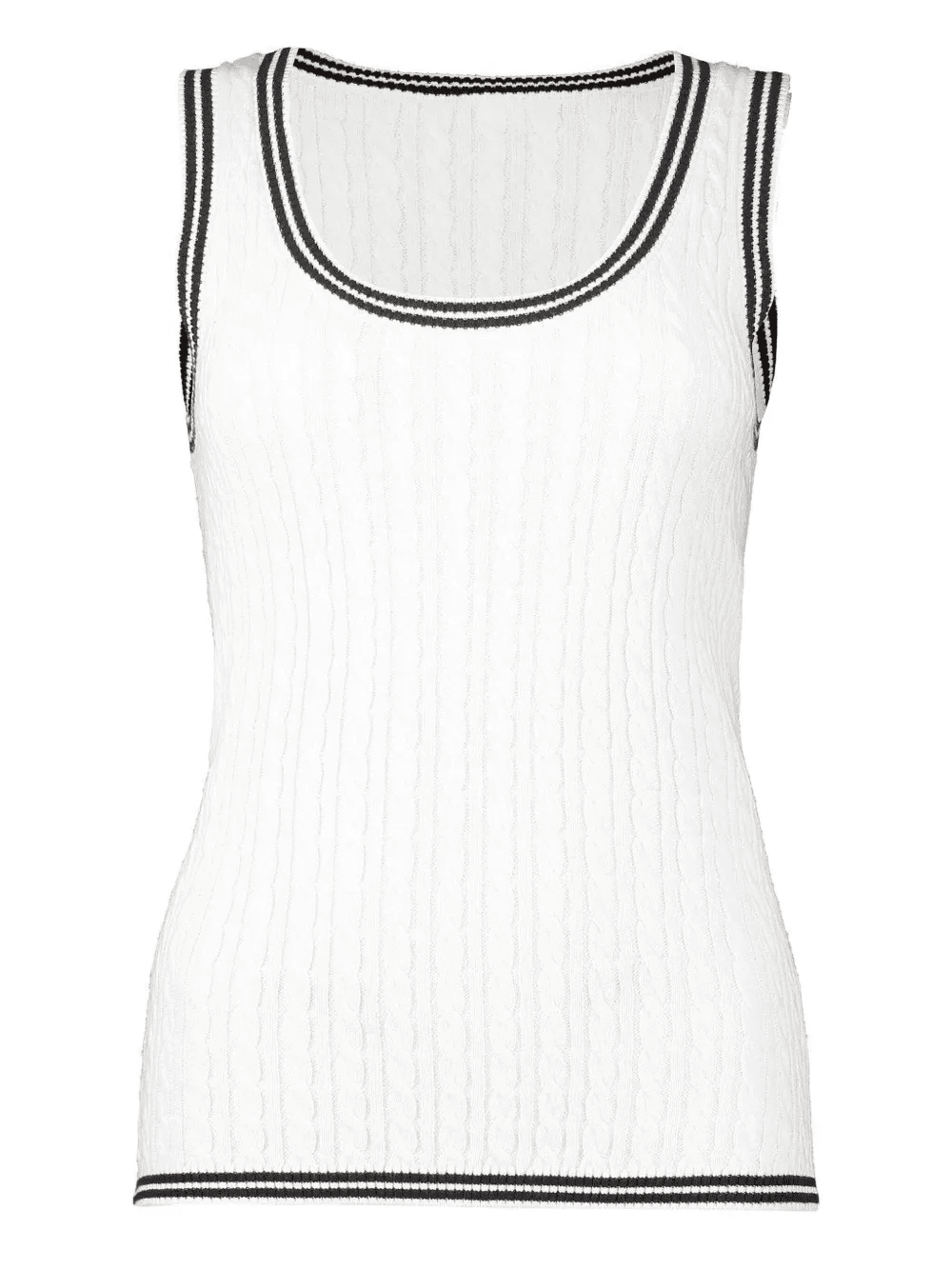 scoop-neck tank top - Image 1