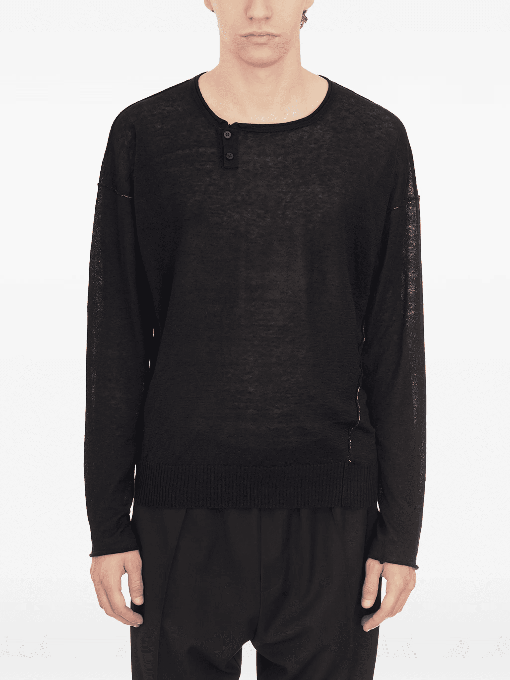 buttoned sweater - Image 1
