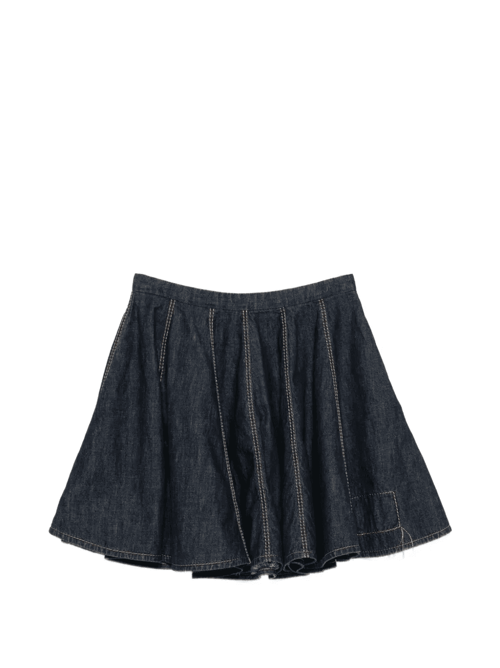 pleated mini skirt - Image 1