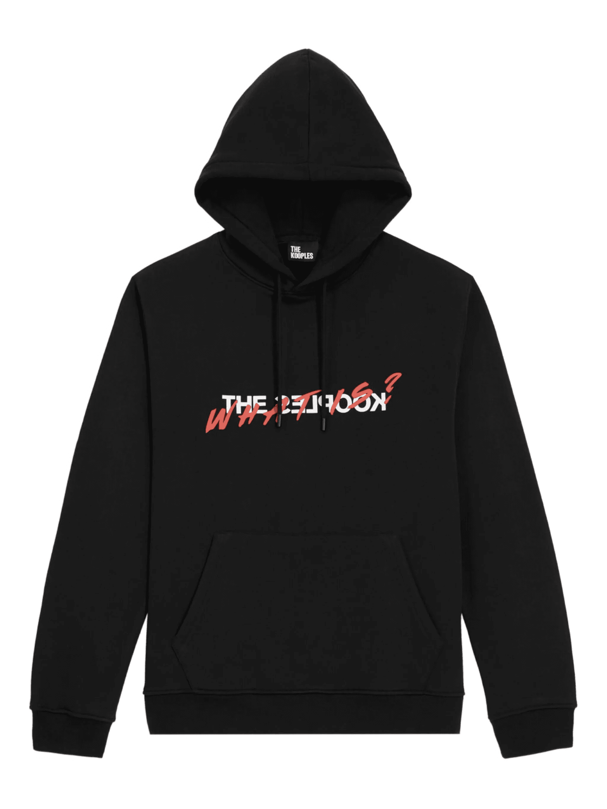 graphic-print cotton hoodie - Image 1
