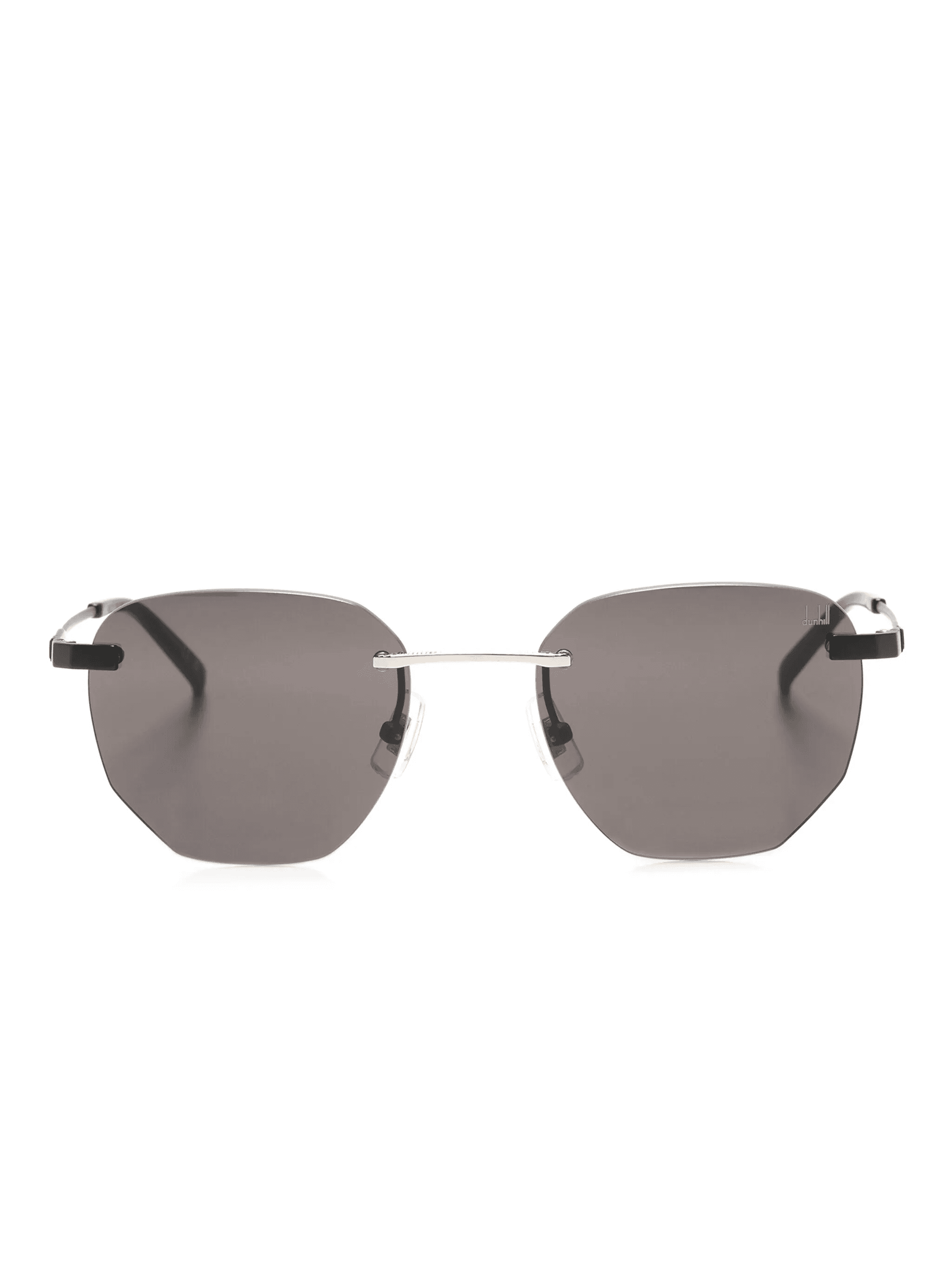 rimless geometric-frame sunglasses - Image 1