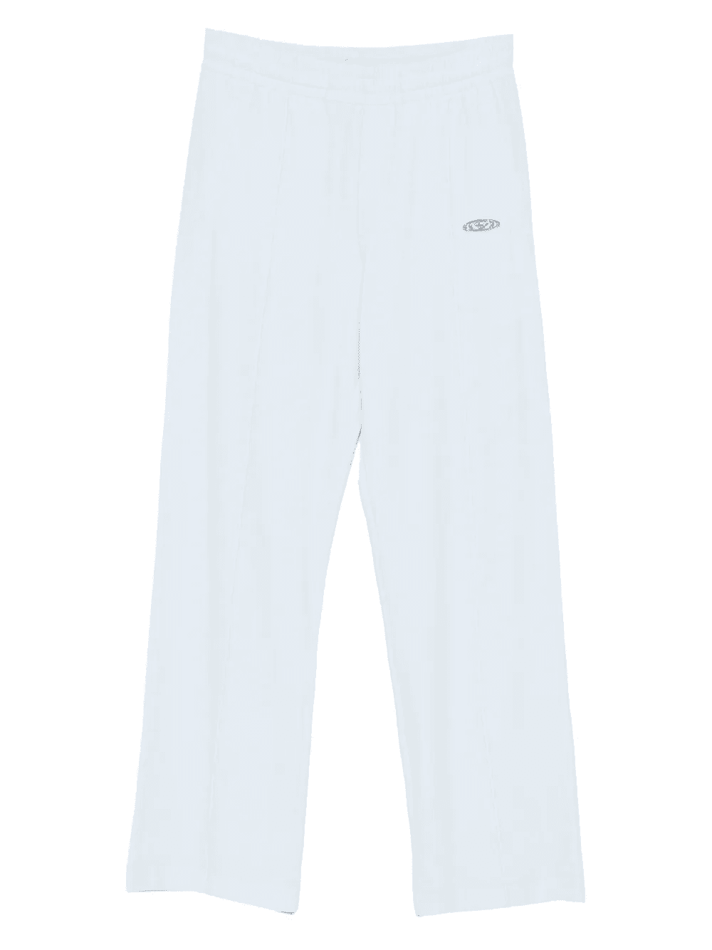 velour logo-plaque track pants - Image 1